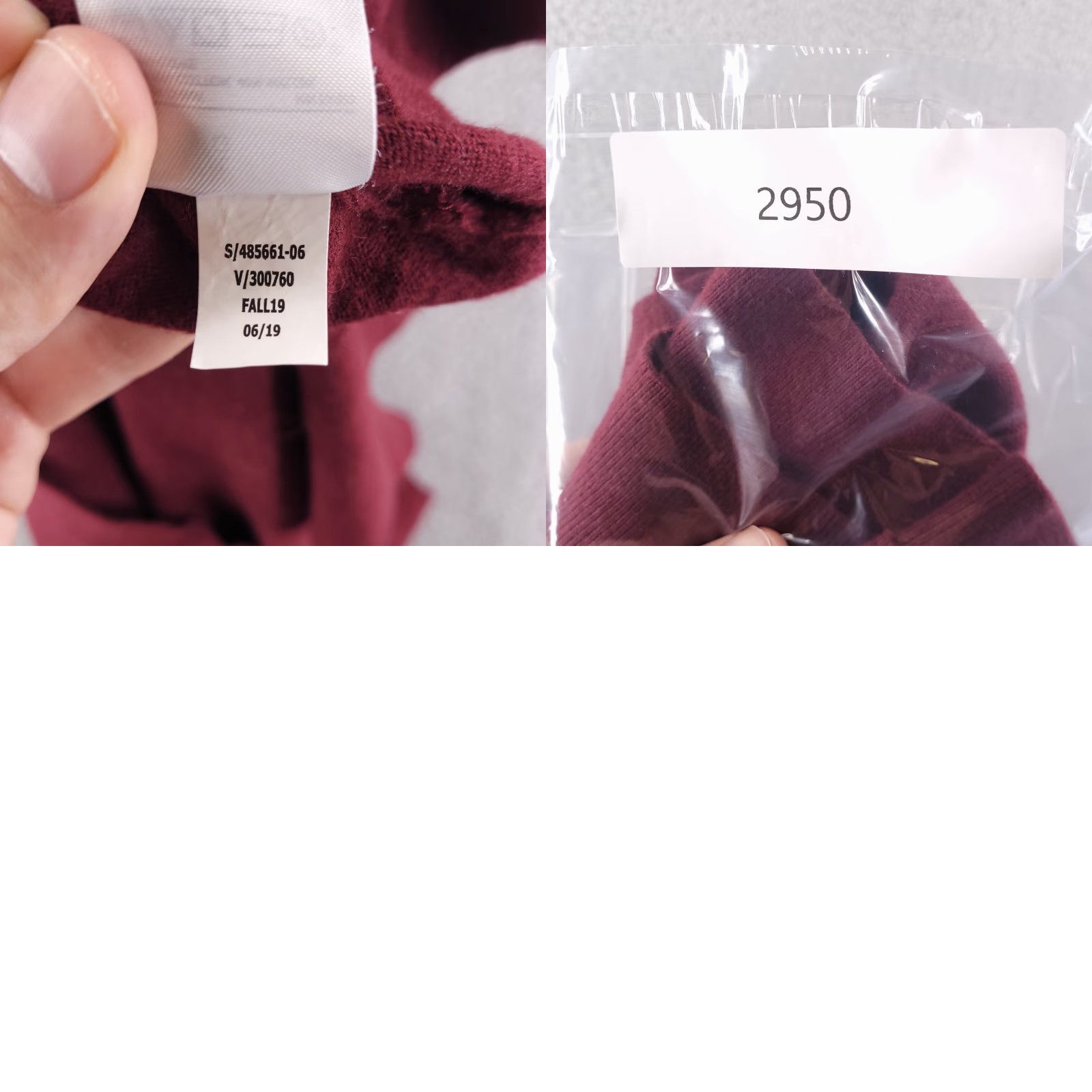 Banana Republic V Neck Sweater Banana Republic Womens Large Red Cotton Cashmere Blend Luxe Yarn Size L / US 10 / IT 46 - 8 Thumbnail