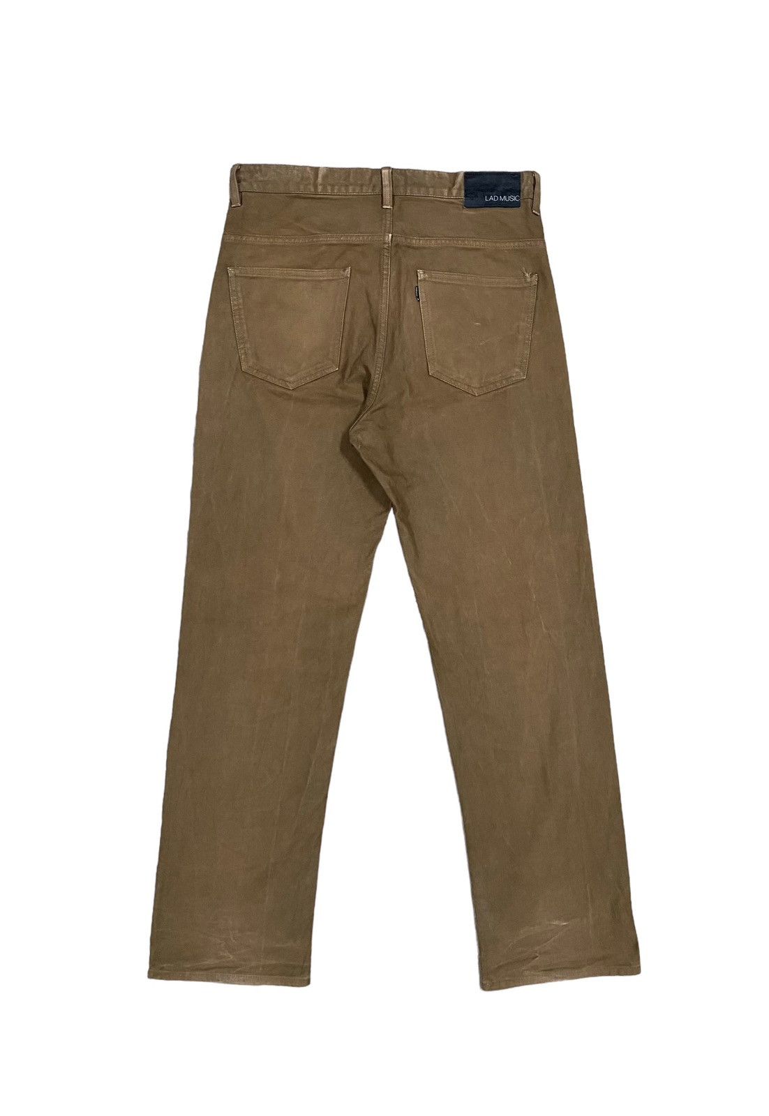 Lad Musician Lad Musician Brown Straight Cup Jeans Made In Japan Size US 32 / EU 48 - 2 Thumbnail
