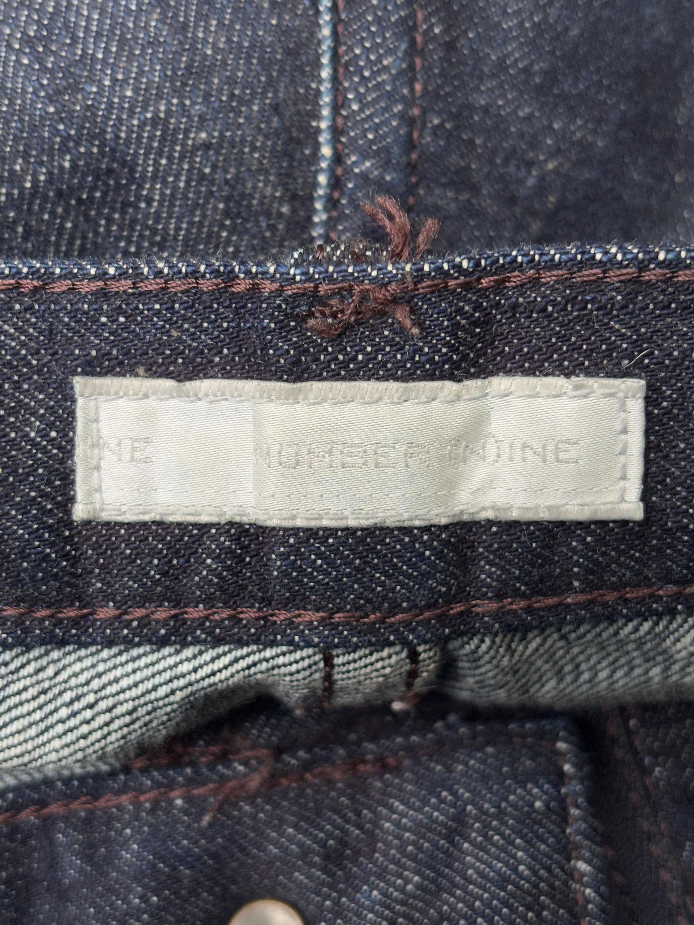 Number (N)ine Number Nine Kooks Indigo Heavyweight Denim Work Pants JAPAN Size US 32 / EU 48 - 7 Thumbnail