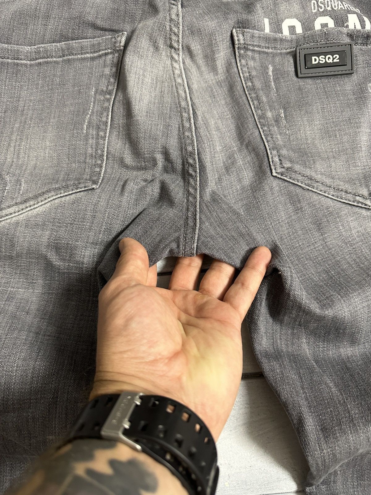 Dsquared2 Rare Luxury SS21 DSquared2 Tidy Biker Jean Distressed Size US 32 / EU 48 - 6 Thumbnail