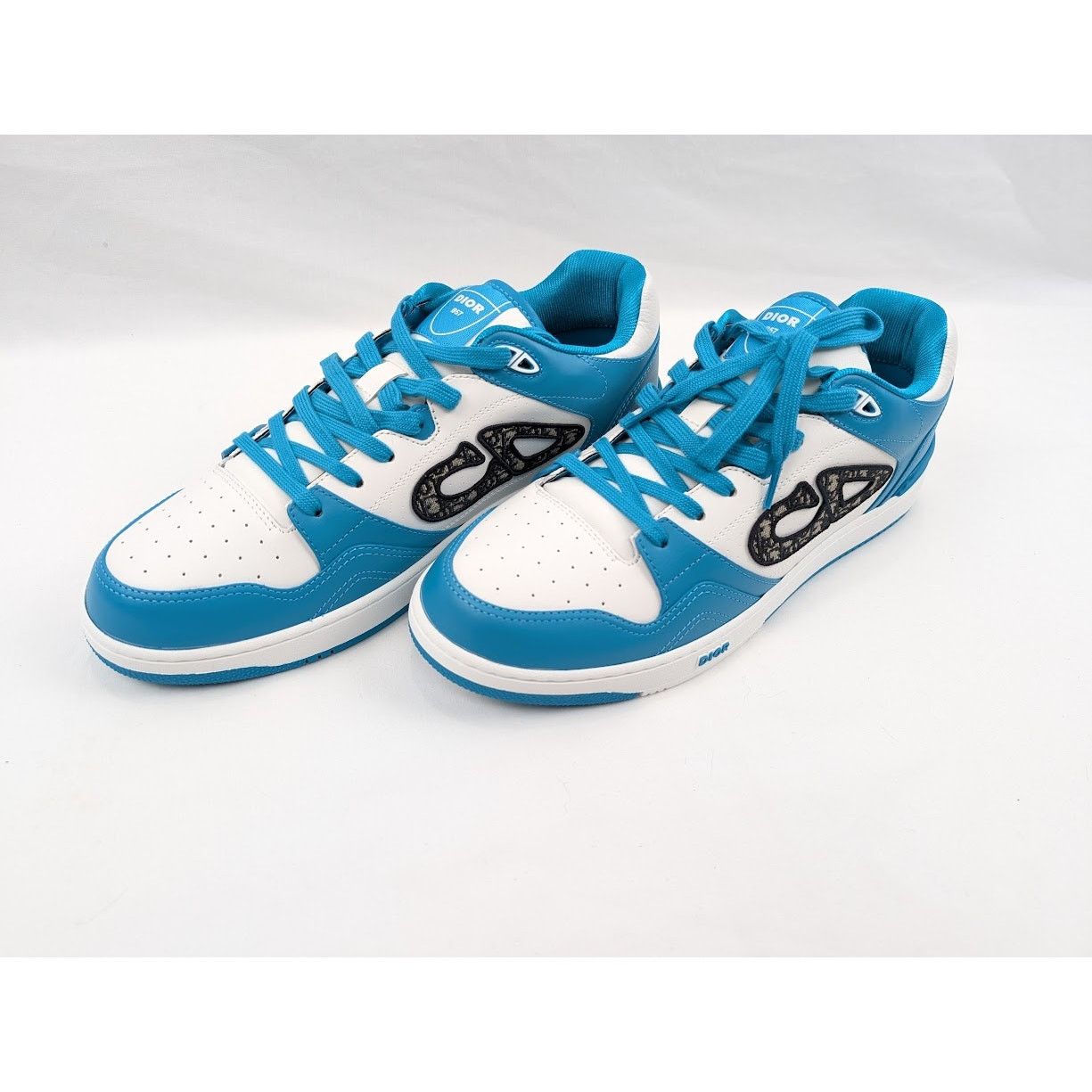 Dior o1rshd1 B57 Low-Top Sneakers in Light Blue Size US 12.5 / EU 45-46 - 16 Thumbnail