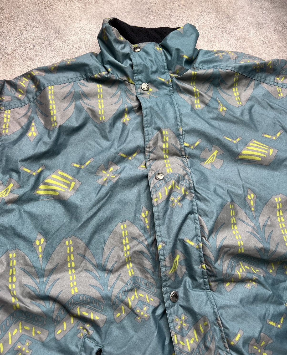 Quiksilver Quiksilver rare printed 90s vintage jacket Size US L / EU 52-54 / 3 - 7 Thumbnail