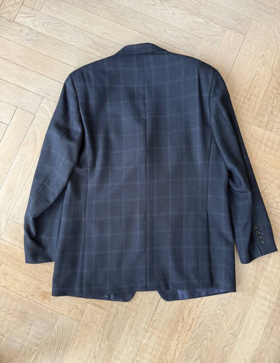 Guy Laroche Guy Laroche Paris Windowpane Blazer Size 48R - 2 Thumbnail