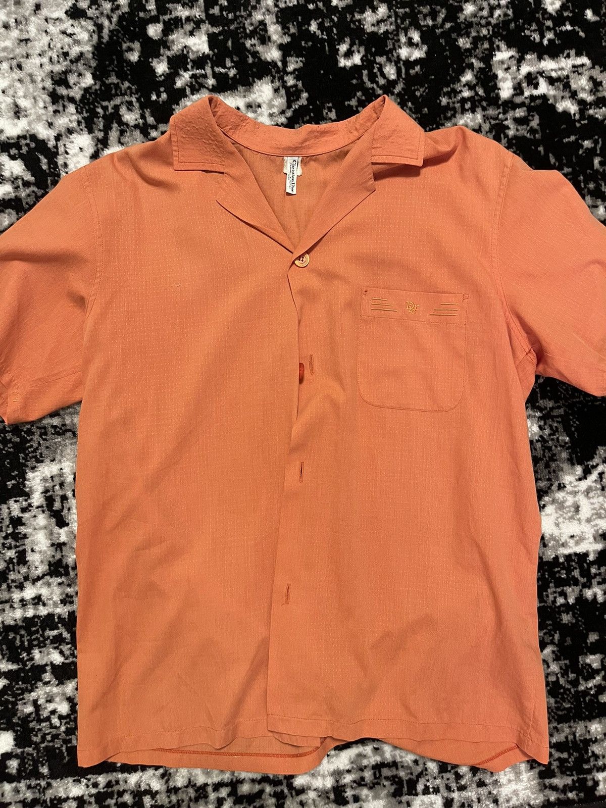Christian Dior Monsieur × Dior Christian Dior Button Up Tangerine Size US L / EU 52-54 / 3 - 1 Thumbnail