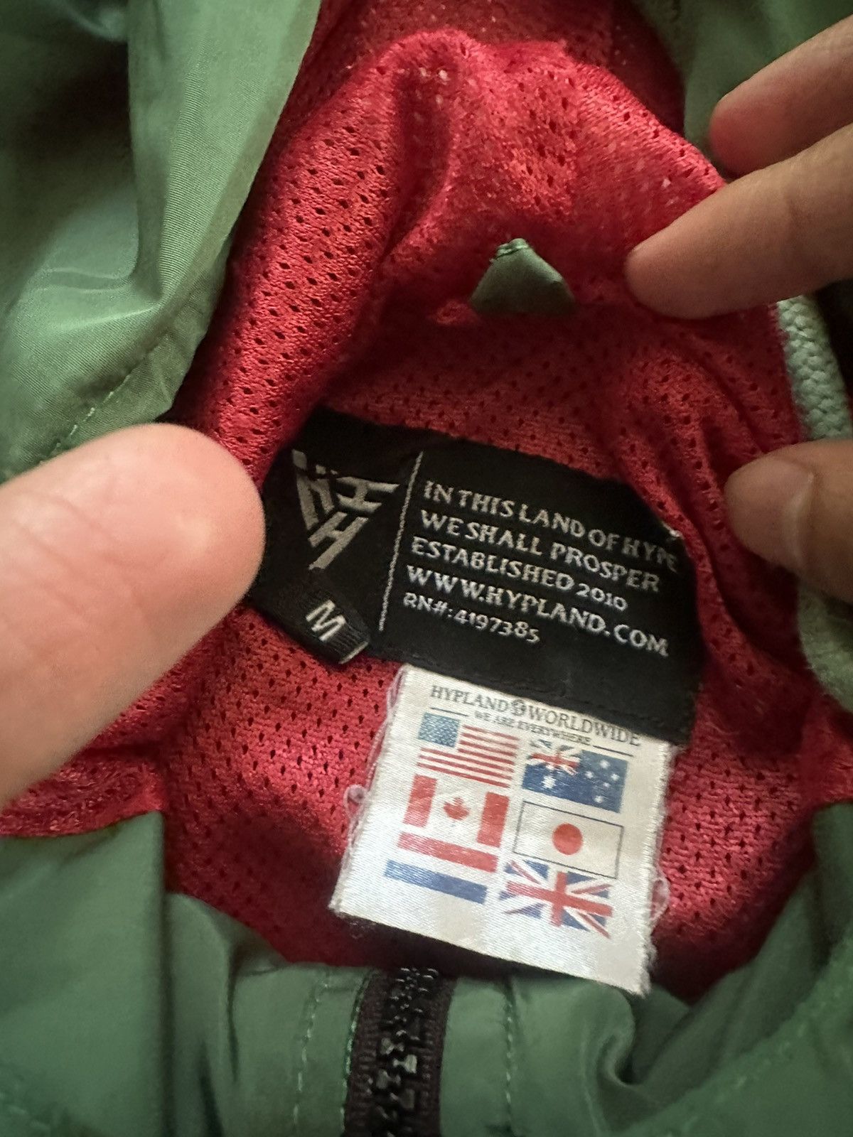 Hypland Hypland Mexico Windbreaker Size US M / EU 48-50 / 2 - 2 Thumbnail