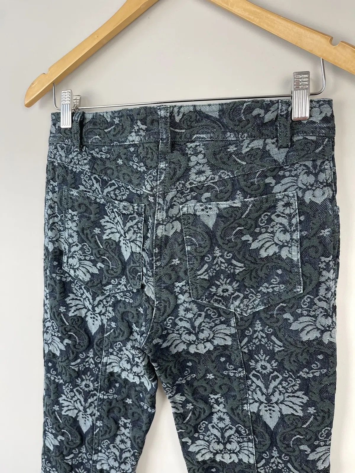 Roberto Cavalli Robero Cavalli Class Trousers Pants Flowers Size 28" / US 6 / IT 42 - 4 Thumbnail