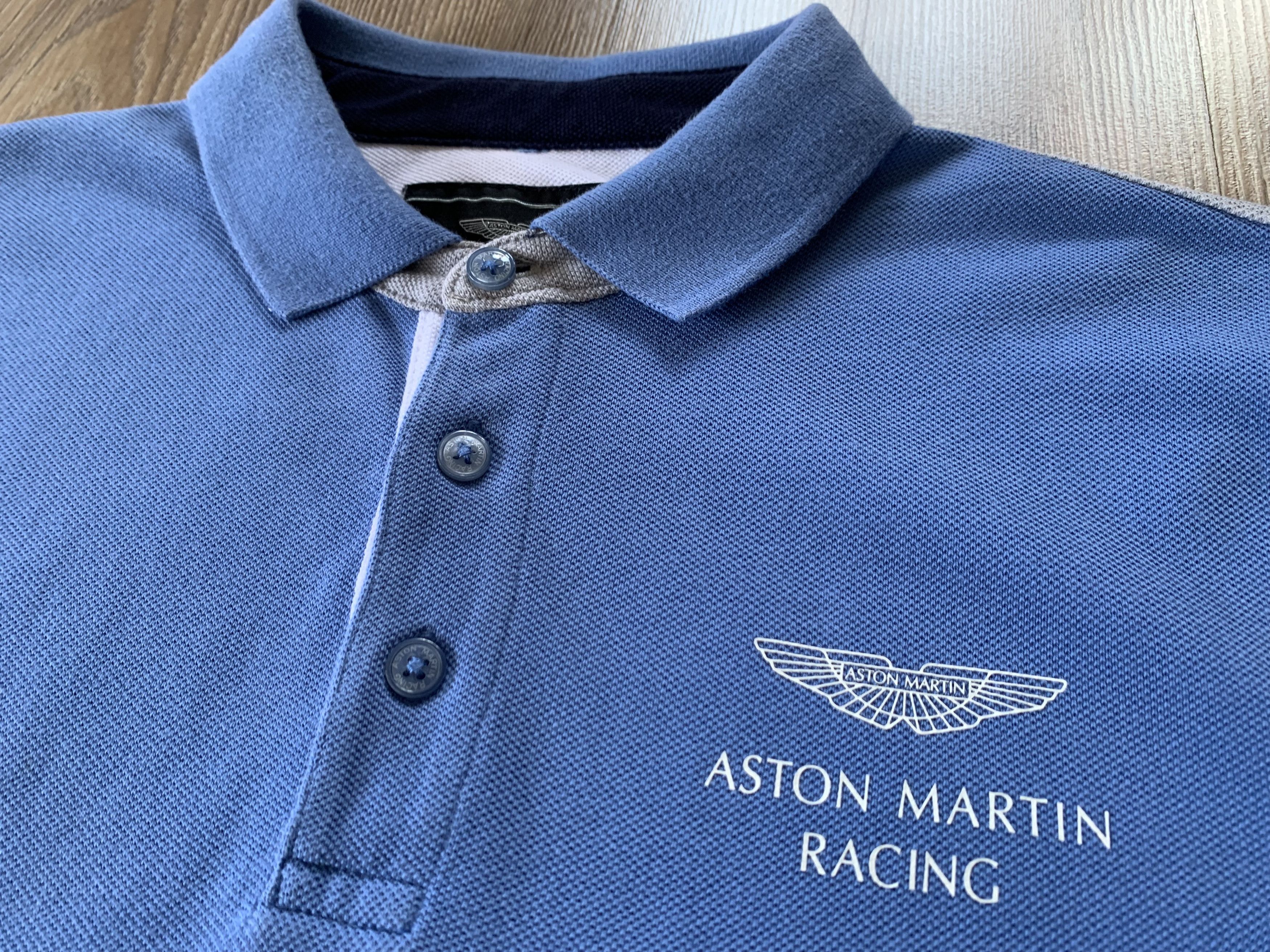 Hackett Youth Hackett Aston Martin Racing Cotton Polo T-Shirt Size US S / EU 44-46 / 1 - 5 Thumbnail