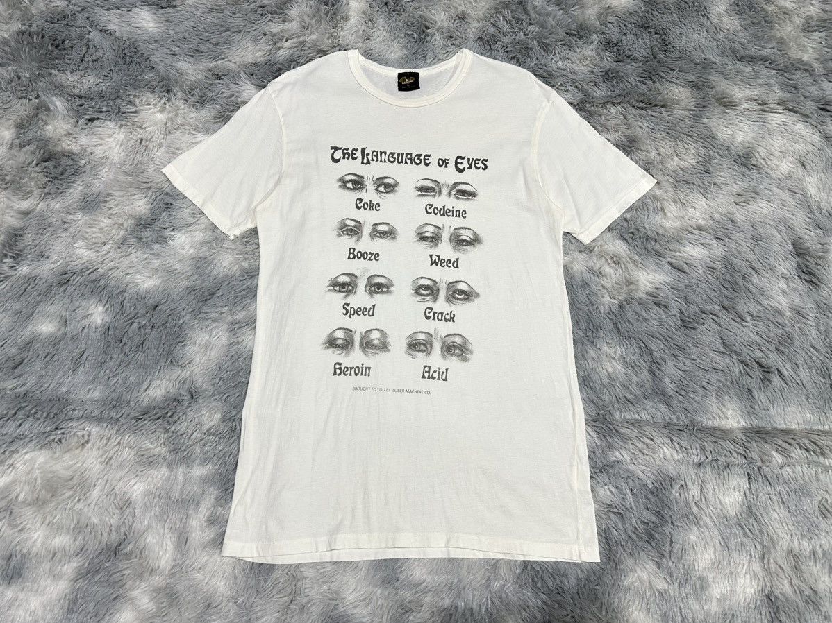 Other 🔥Y2K Vintage Loser Machine Co Shirt The Language Of Eyes Size US L / EU 52-54 / 3 - 2 Thumbnail