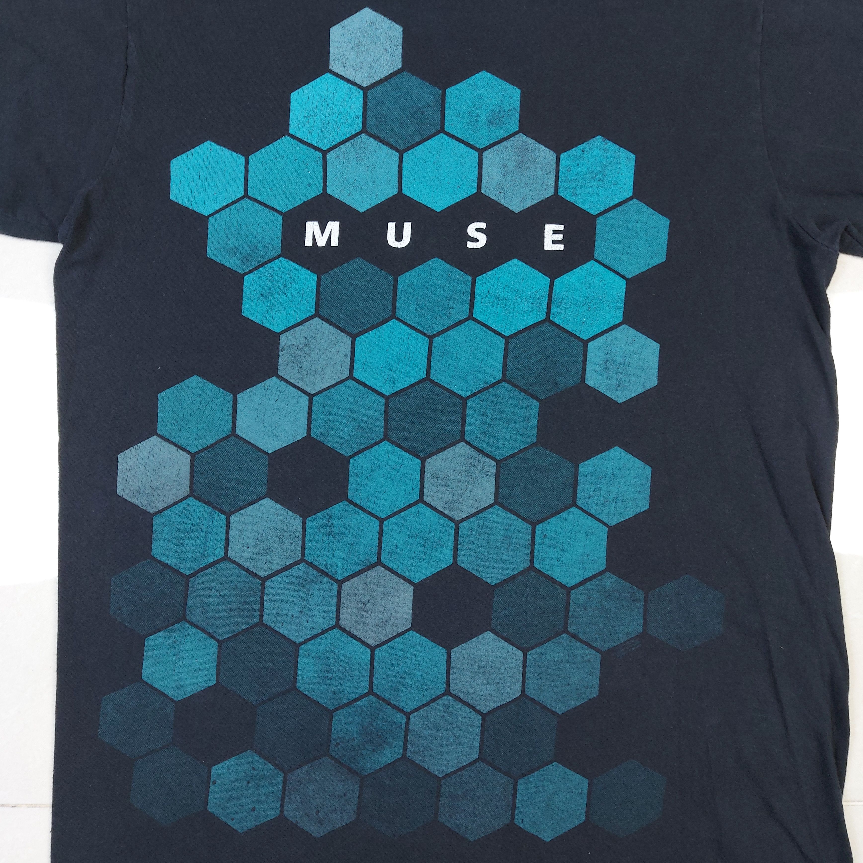 Band Tees Muse Band The Resistance Hexagon Tile Official Merch TEE Size US M / EU 48-50 / 2 - 2 Thumbnail