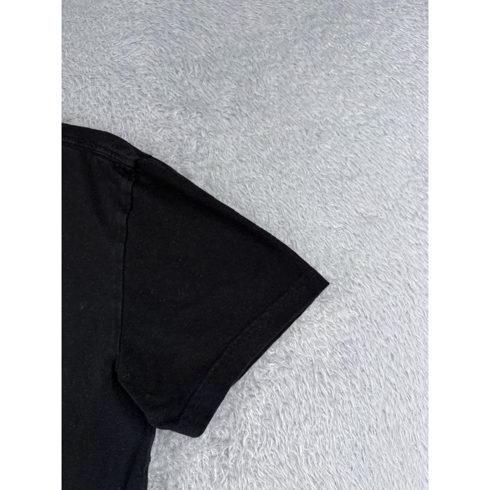 Tommy Hilfiger Tommy Hilfiger Shirt Adult Large Black Slim Fit Crew Neck Short Sleeve Cotton T-Shirt Designer Mens Size US L / EU 52-54 / 3 - 2 Thumbnail