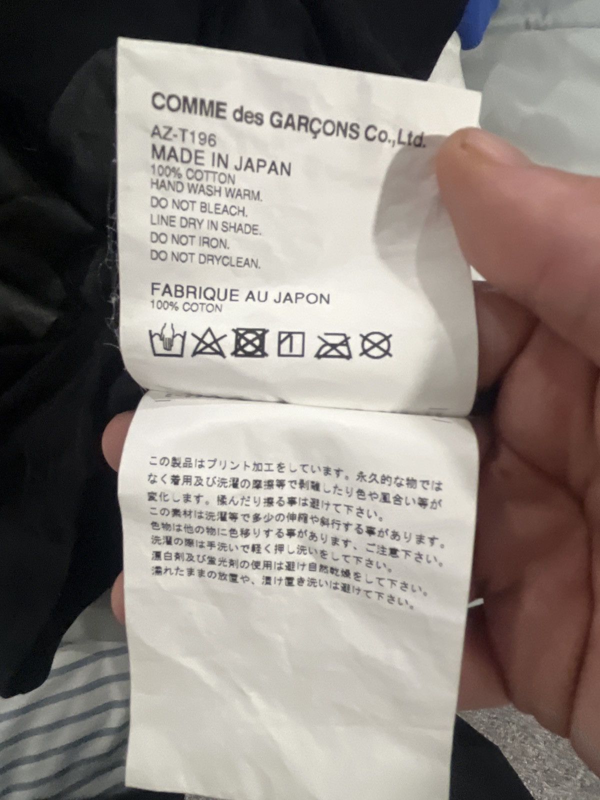 Comme des Garcons Comme des Garçons PLAY Three Hearts T-Shirt 'Black' Size US M / EU 48-50 / 2 - 5 Thumbnail