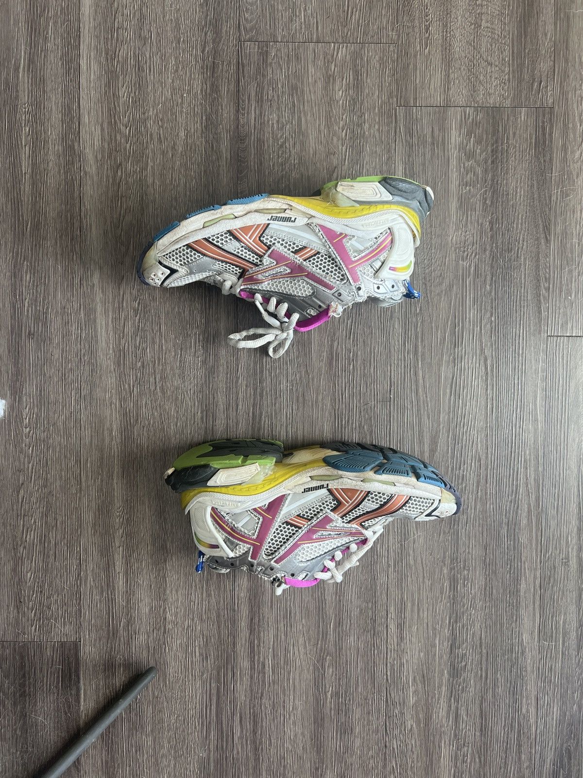 Balenciaga Balenciaga Runner Sneaker - Multicolor Size US 8 / EU 41 - 3 Thumbnail