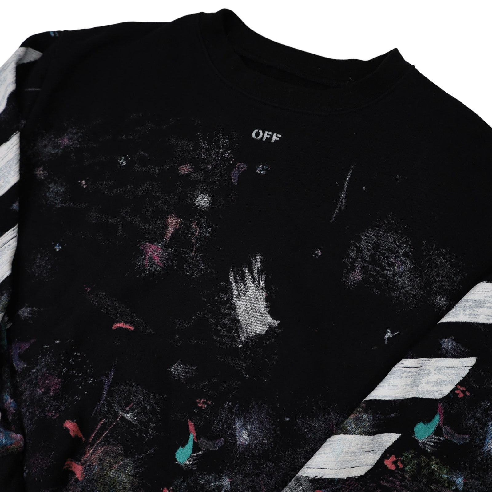 Off-White Off White Galaxy Crewneck Sweatshirt Size US XS / EU 42 / 0 - 2 Thumbnail