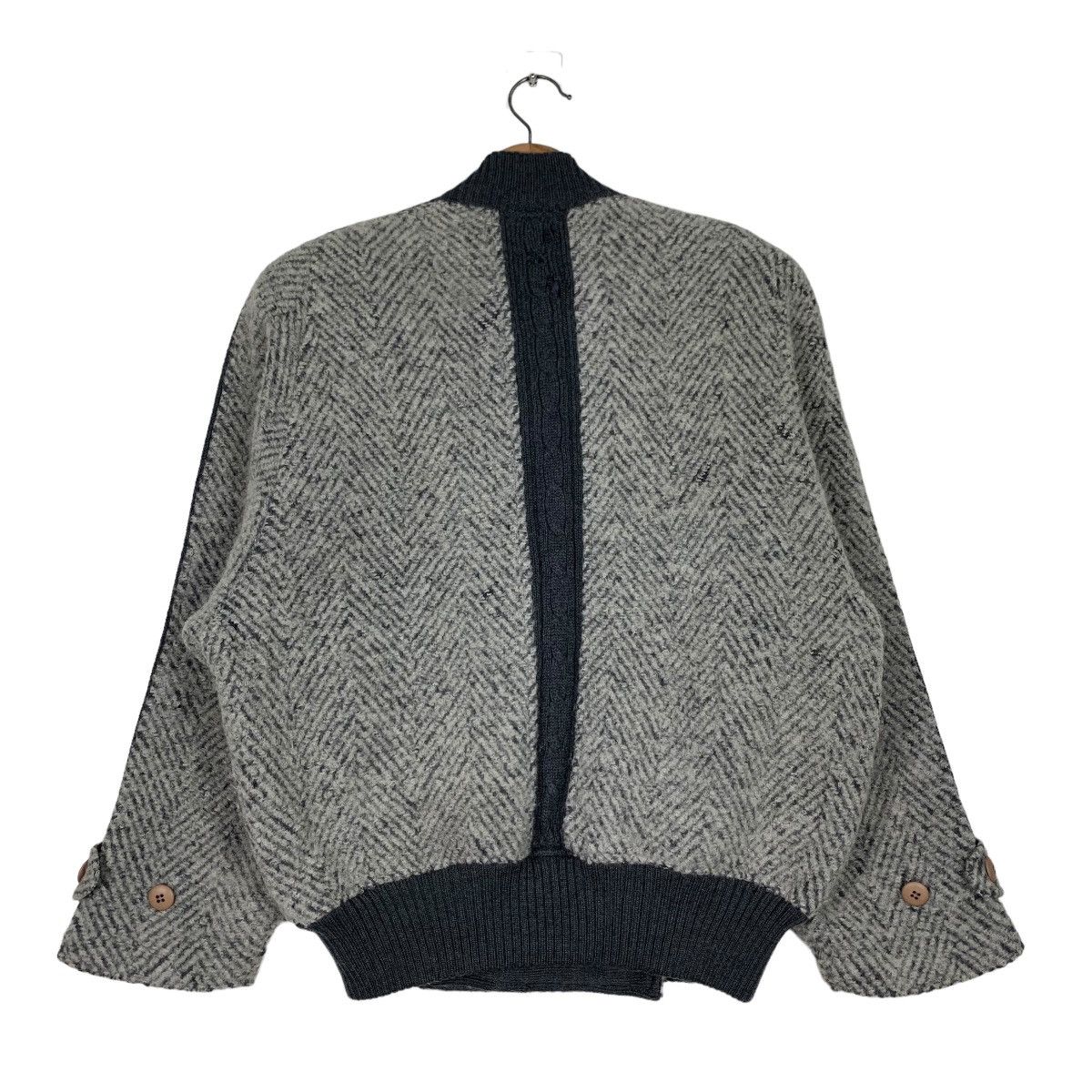Japanese Brand GROVE Soft Sport Double Layer Wool Jacket #0293-C13 Size US M / EU 48-50 / 2 - 8 Thumbnail