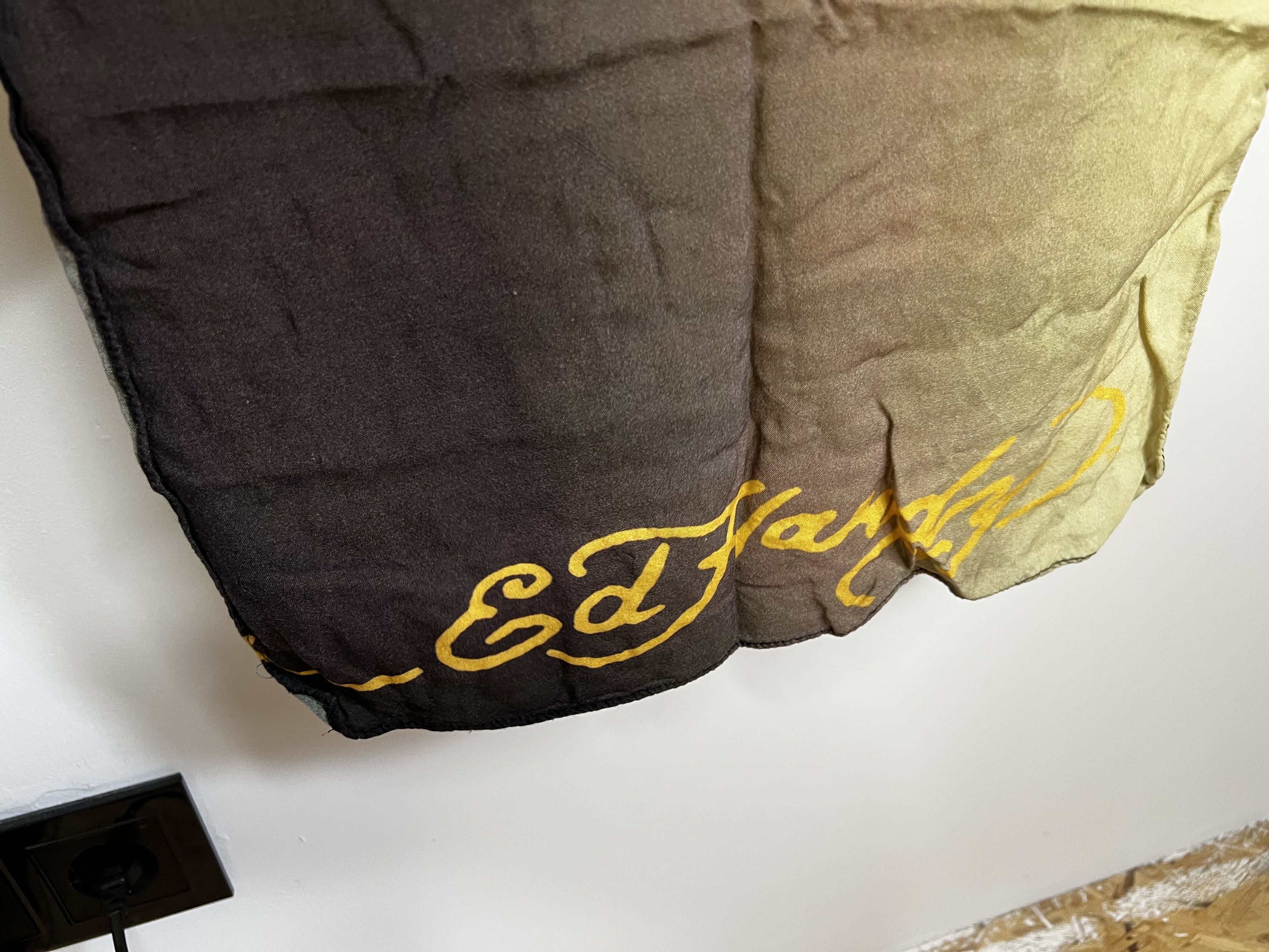Ed Hardy ED HARDY BY CHRISTIAN AUDIGIER LONG SCARF 100% COTTON Size ONE SIZE - 3 Thumbnail