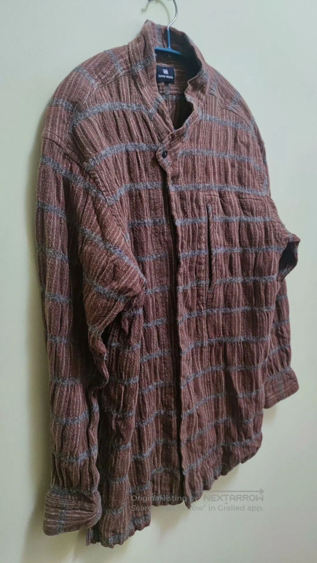 Issey Miyake Issey Miyake Archive Plaid Wool Shirt. Size US M / EU 48-50 / 2 - 3 Thumbnail