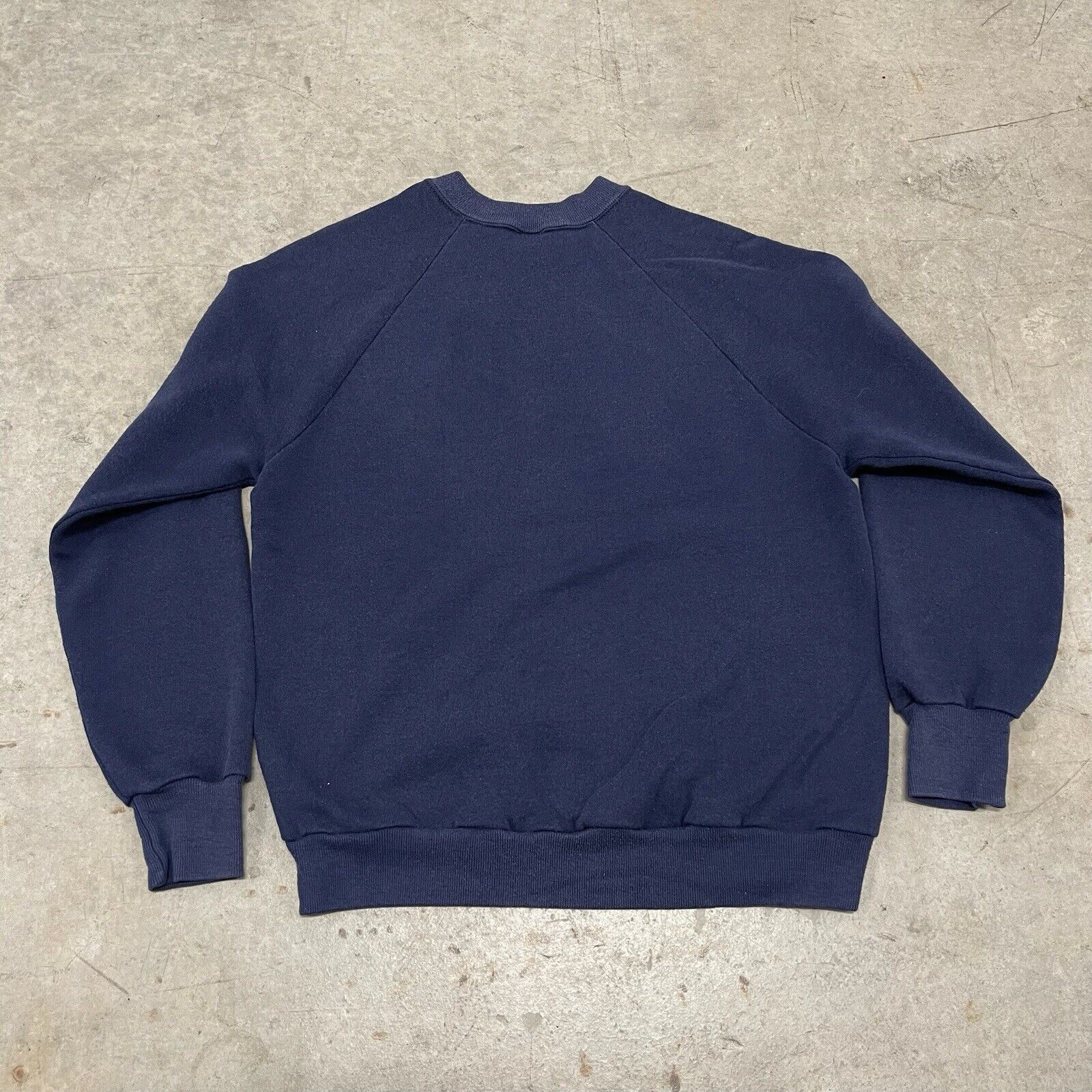 Other True Vintage 70s Sportswear Blue Raglan Blank Crewneck Sweat Size US M / EU 48-50 / 2 - 5 Thumbnail