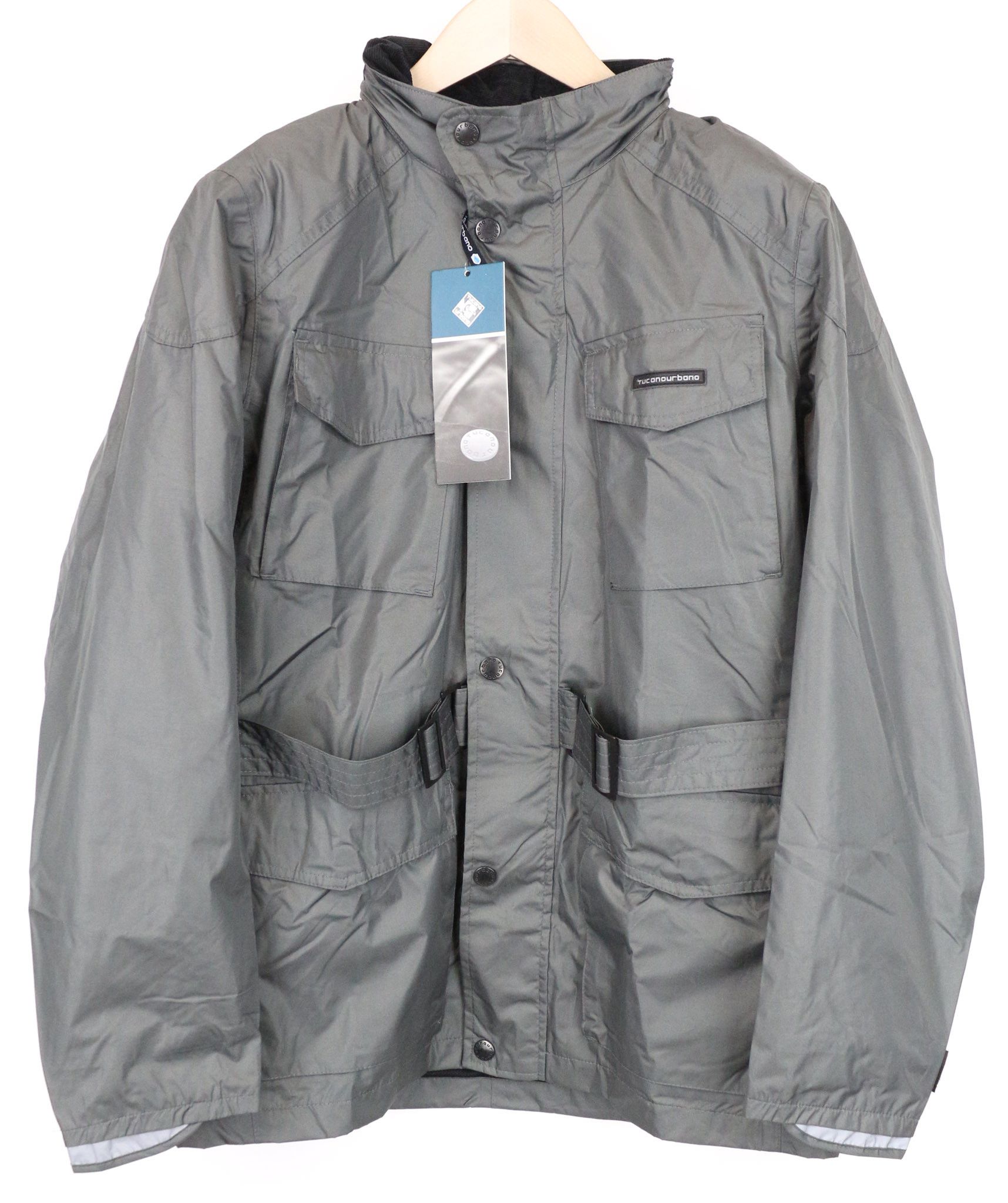 Other NEW TUCANJI M Grey Waterproof Moto Jacket 75138 Size US M / EU 48-50 / 2 - 1 Thumbnail