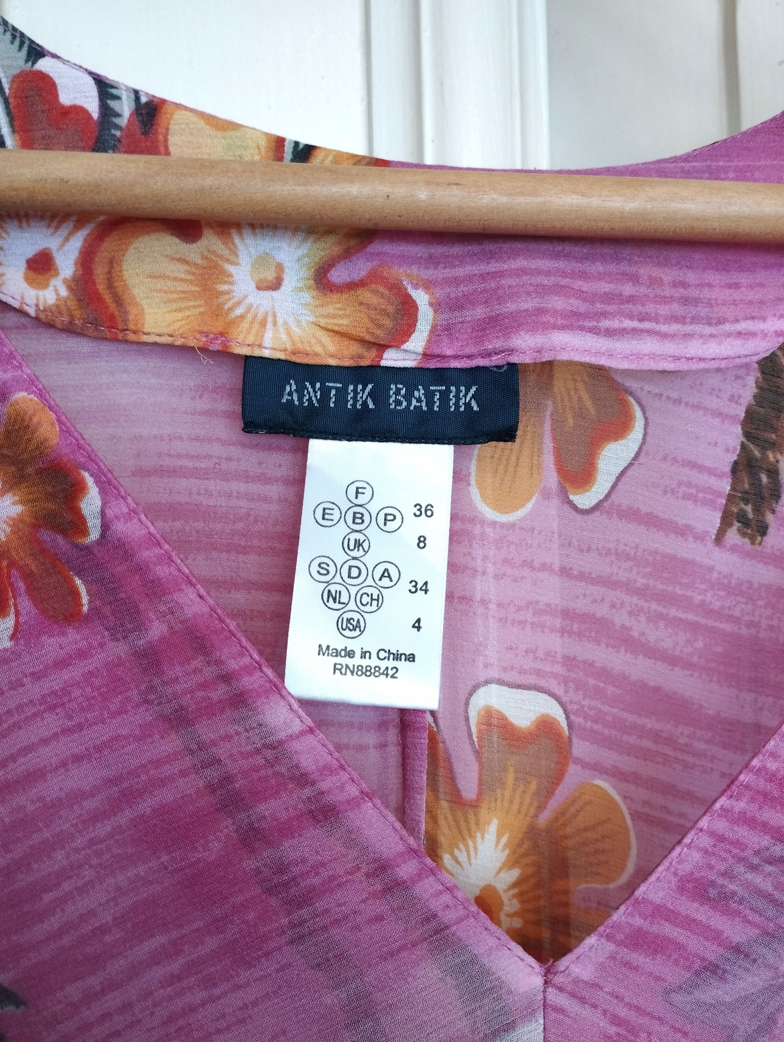 Antik Batik ANTIK BATIK PALM BEACH ROBE T S Size S / US 4 / IT 40 - 4 Thumbnail