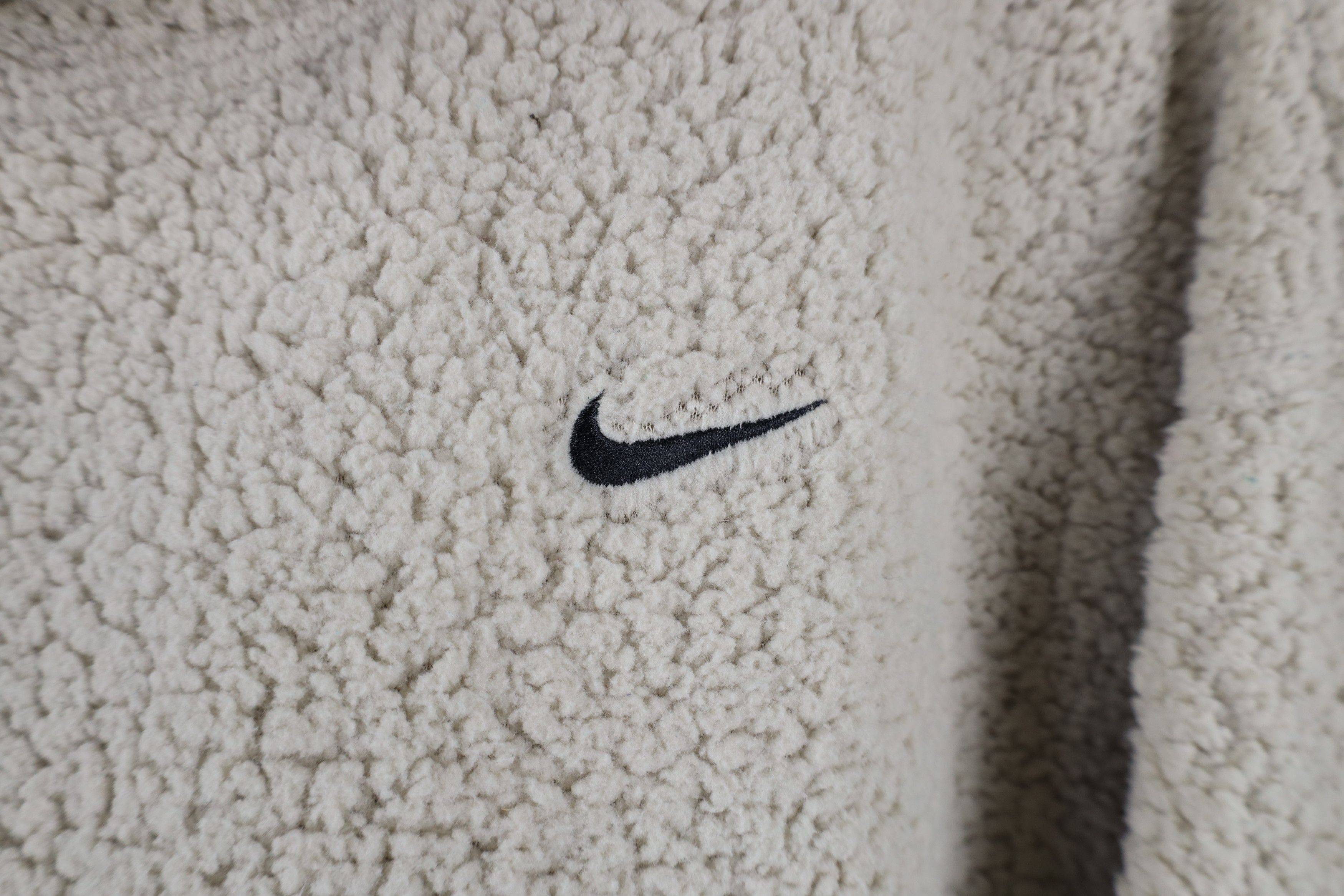 Nike × Vintage Nike Therma Scott Mini Swoosh Deep Pile Fleece Sweater Size S / US 4 / IT 40 - 4 Thumbnail