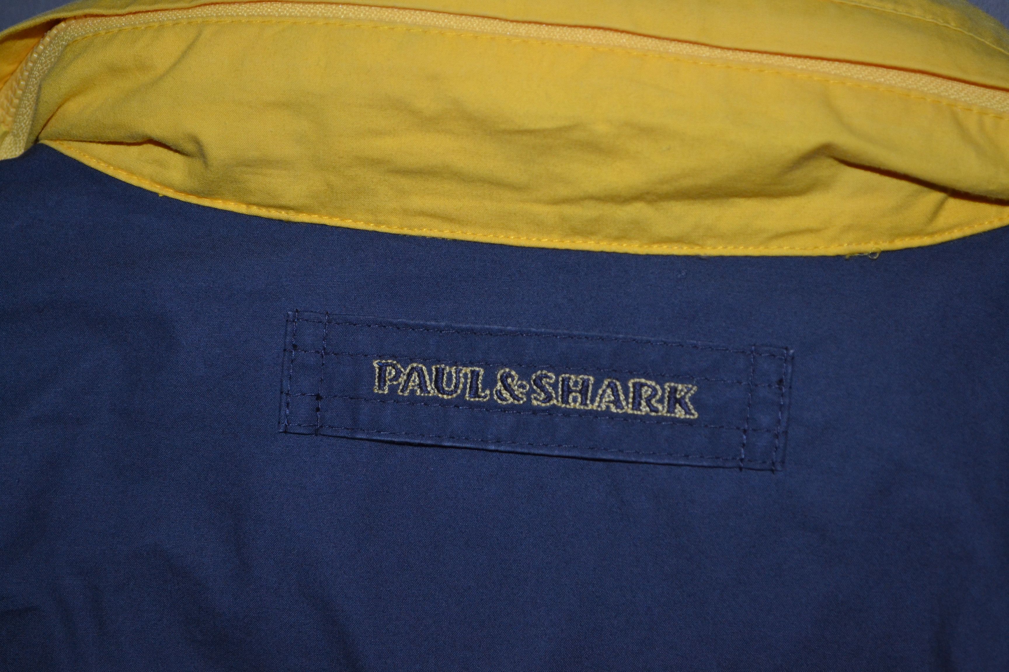 Paul & Shark × Vintage Paul & Shark M Vintage Yachting Jacket Blue Yellow Bretagne Size US M / EU 48-50 / 2 - 11 Thumbnail