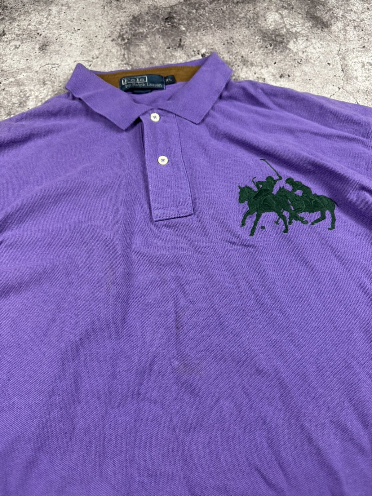 Polo Ralph Lauren Vintage Polo Ralph Lauren 3 big logo rugby polo shirt 90’s Size US XL / EU 56 / 4 - 5 Thumbnail