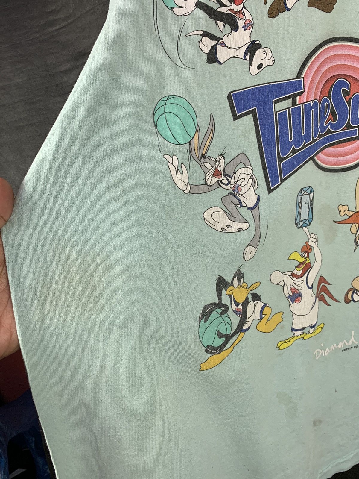 Diamond Supply Co. Steals! Diamond Supply x Space Jam Movie Tee Size US XXL / EU 58 / 5 - 6 Thumbnail