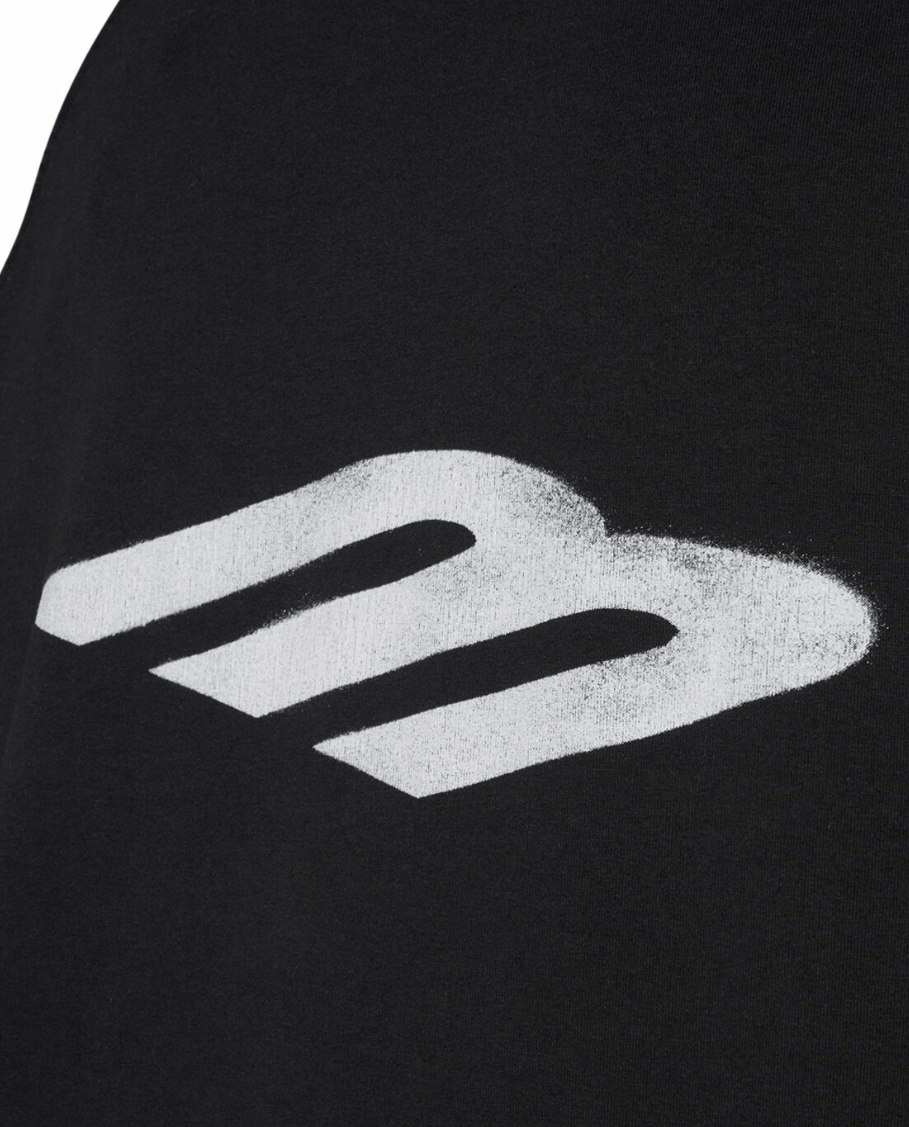 Balenciaga Balenciaga 3B Stencil Hooded Shirt Oversized Size US S / EU 44-46 / 1 - 4 Thumbnail