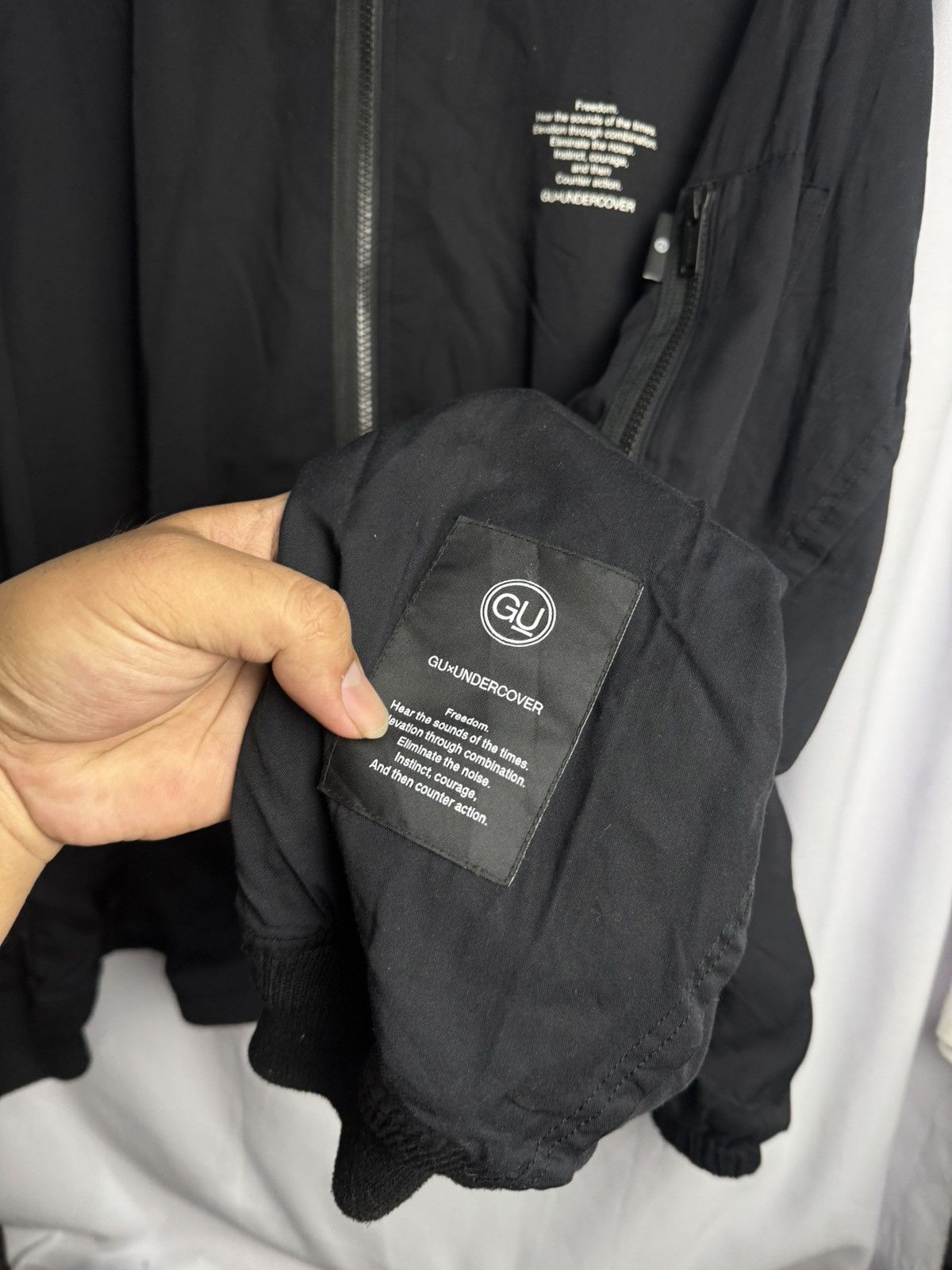 Japanese Brand × Jun Takahashi × Undercover Undercover Bomber Jacket Disney GU Size US L / EU 52-54 / 3 - 4 Thumbnail