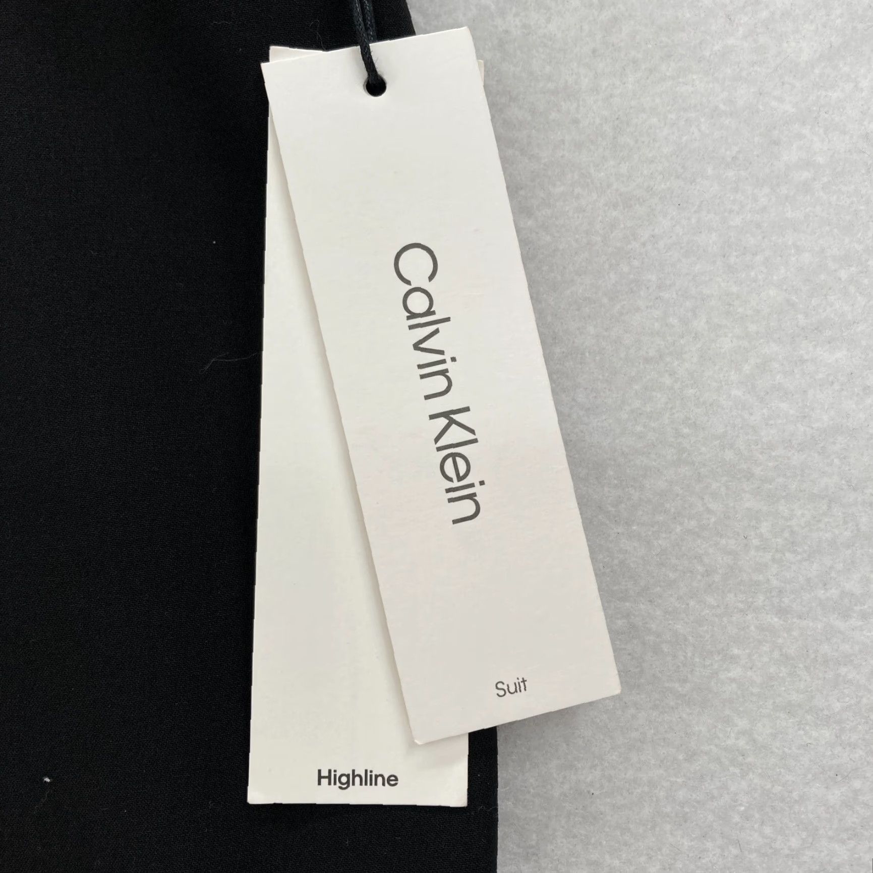 Calvin Klein Calvin Klein Highline Pants Women's 12 Black Stretch Slim Leg Ankle Career Size 34" / US 12 / IT 48 - 4 Thumbnail