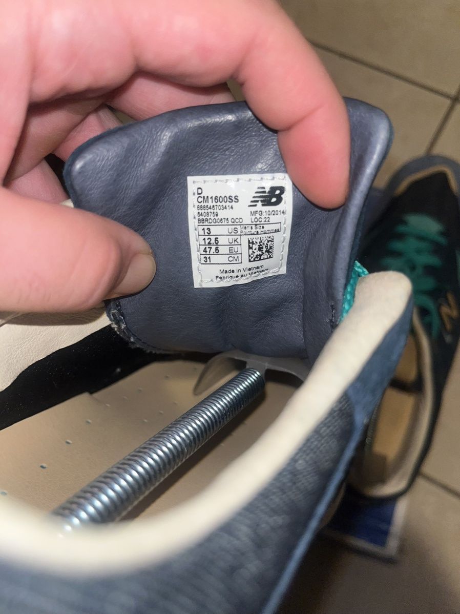 New Balance Social Status x New Balance 1600 Winter @ the Hamptons Sz 13 Size US 13 / EU 46 - 7 Thumbnail