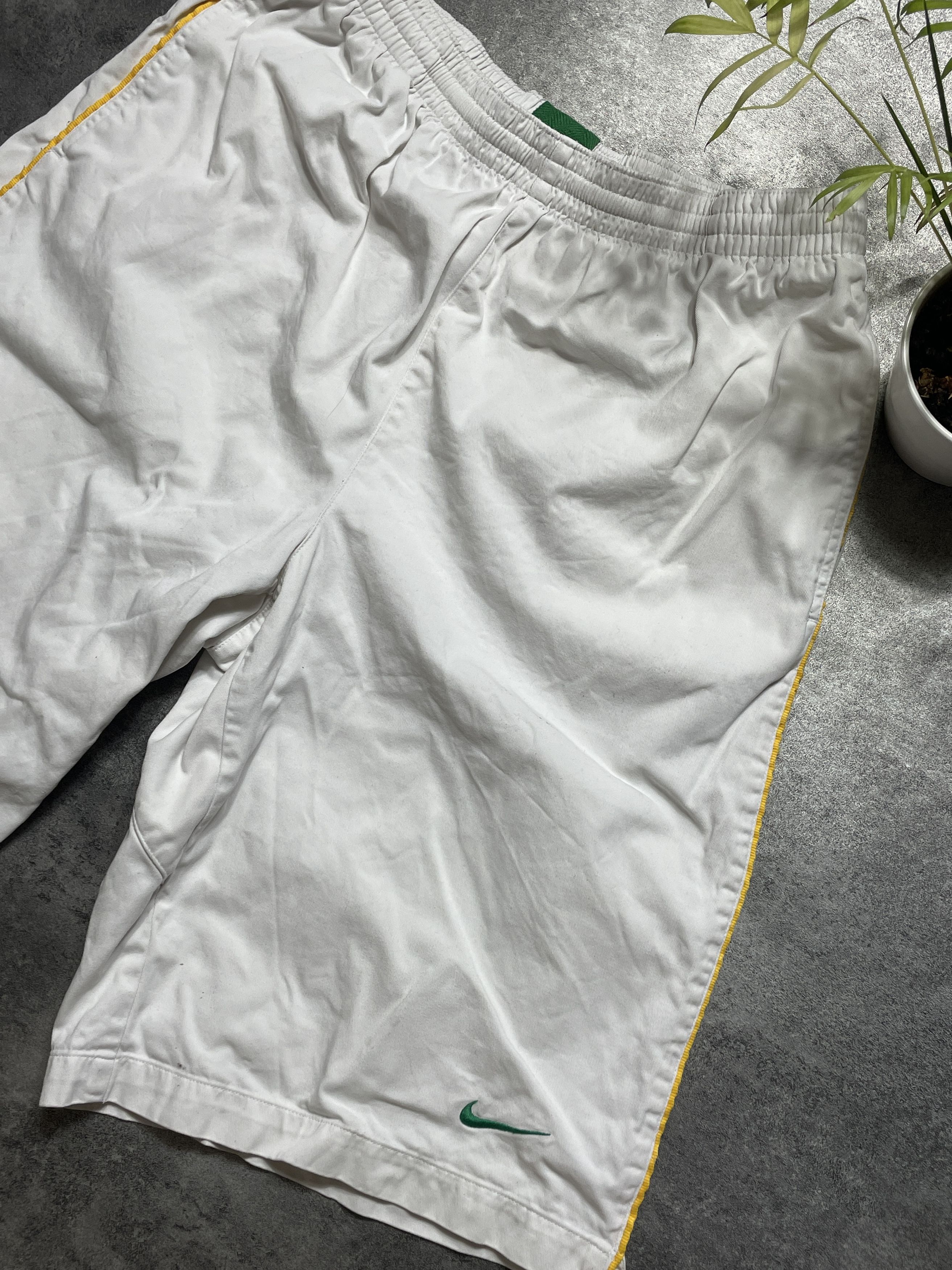 Nike ❗️RARE❗️Nike Vintage Y2K Silver Tag Baggy Shorts Solid Size US 36 / EU 52 - 3 Thumbnail