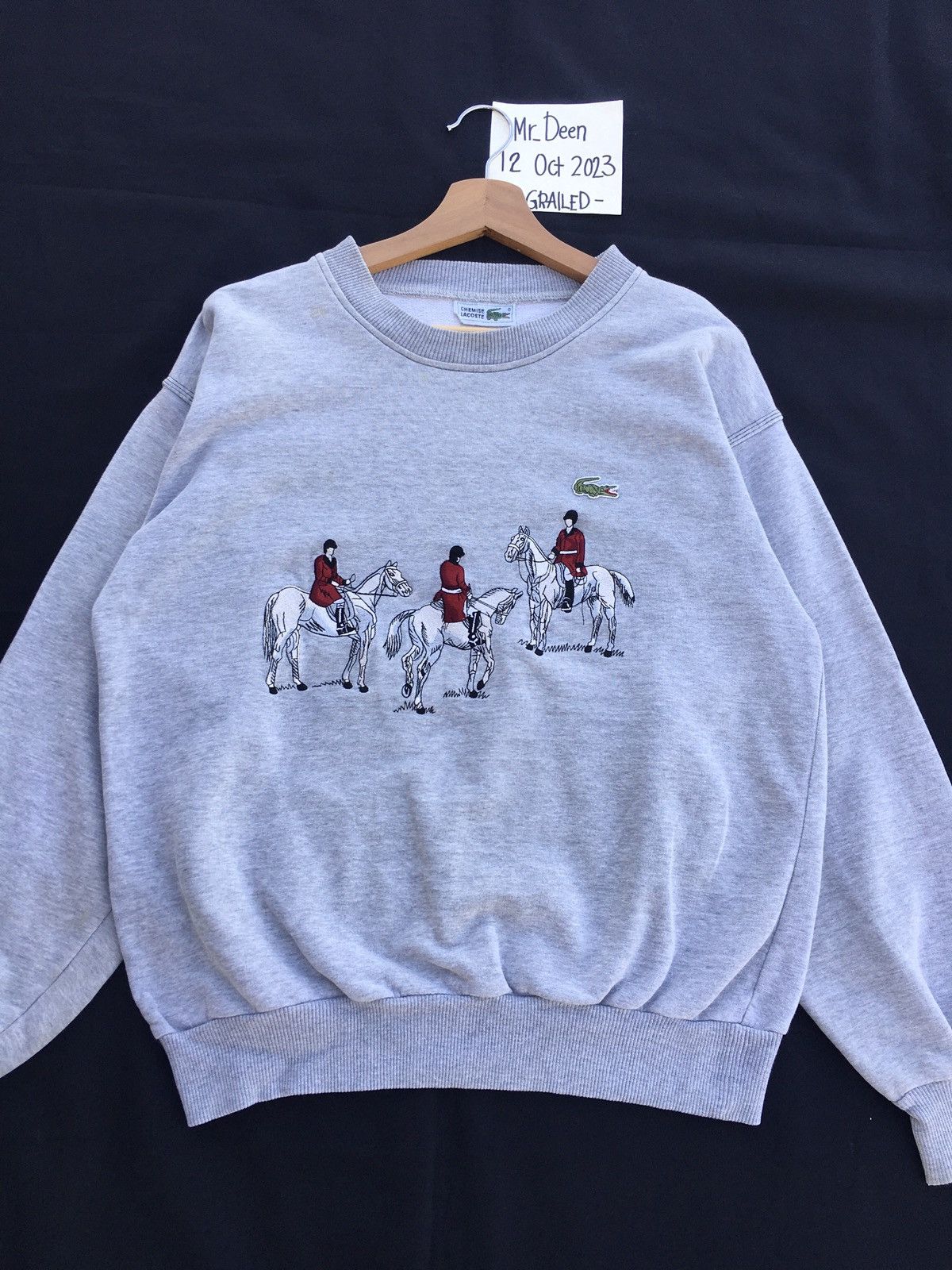 Lacoste Rare Vintage Lacoste Sweater Size US L / EU 52-54 / 3 - 2 Thumbnail