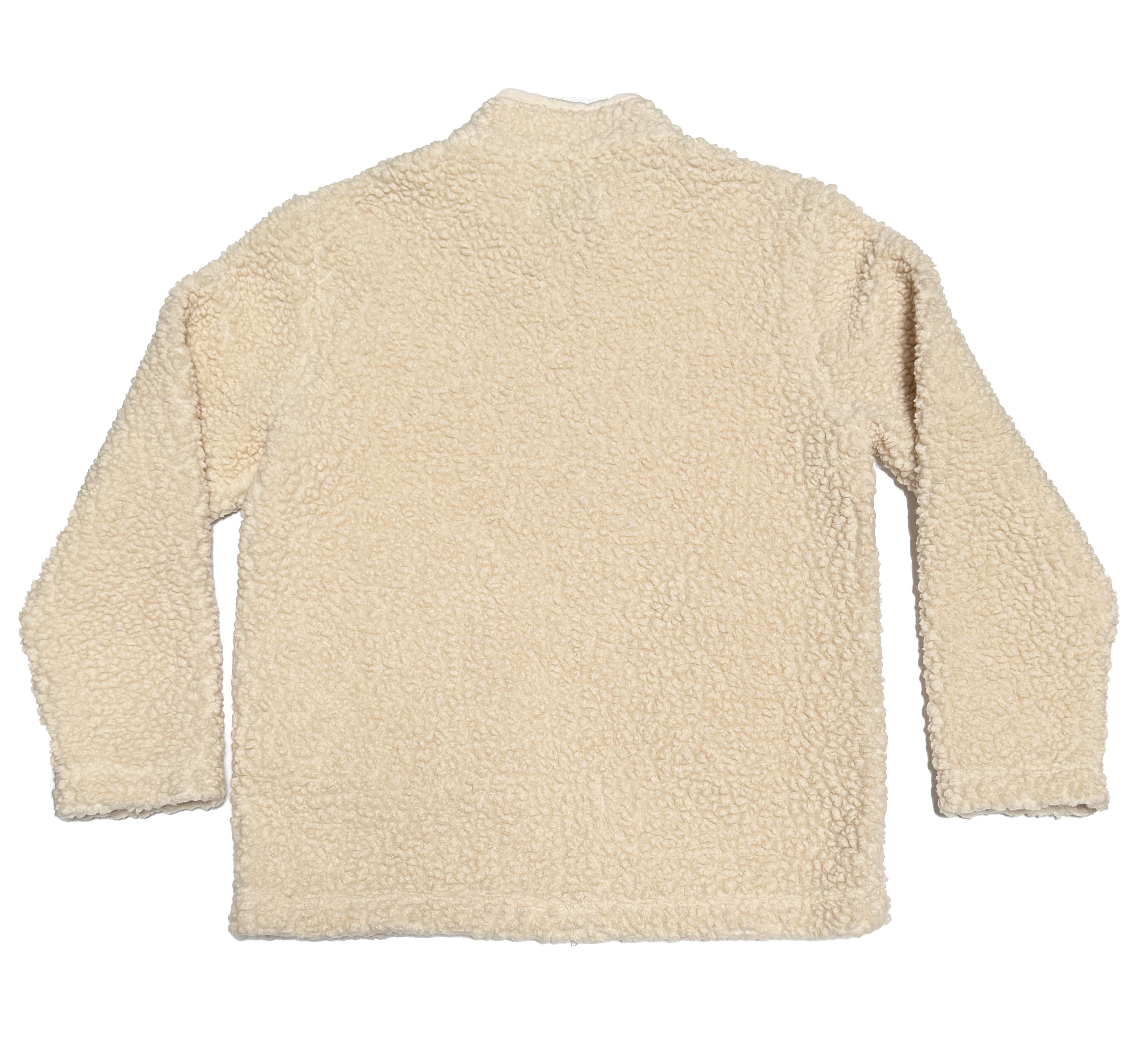 NN07 Morten 3443 Wool Sherpa Fleece Jacket Coat Size US XL / EU 56 / 4 - 4 Thumbnail