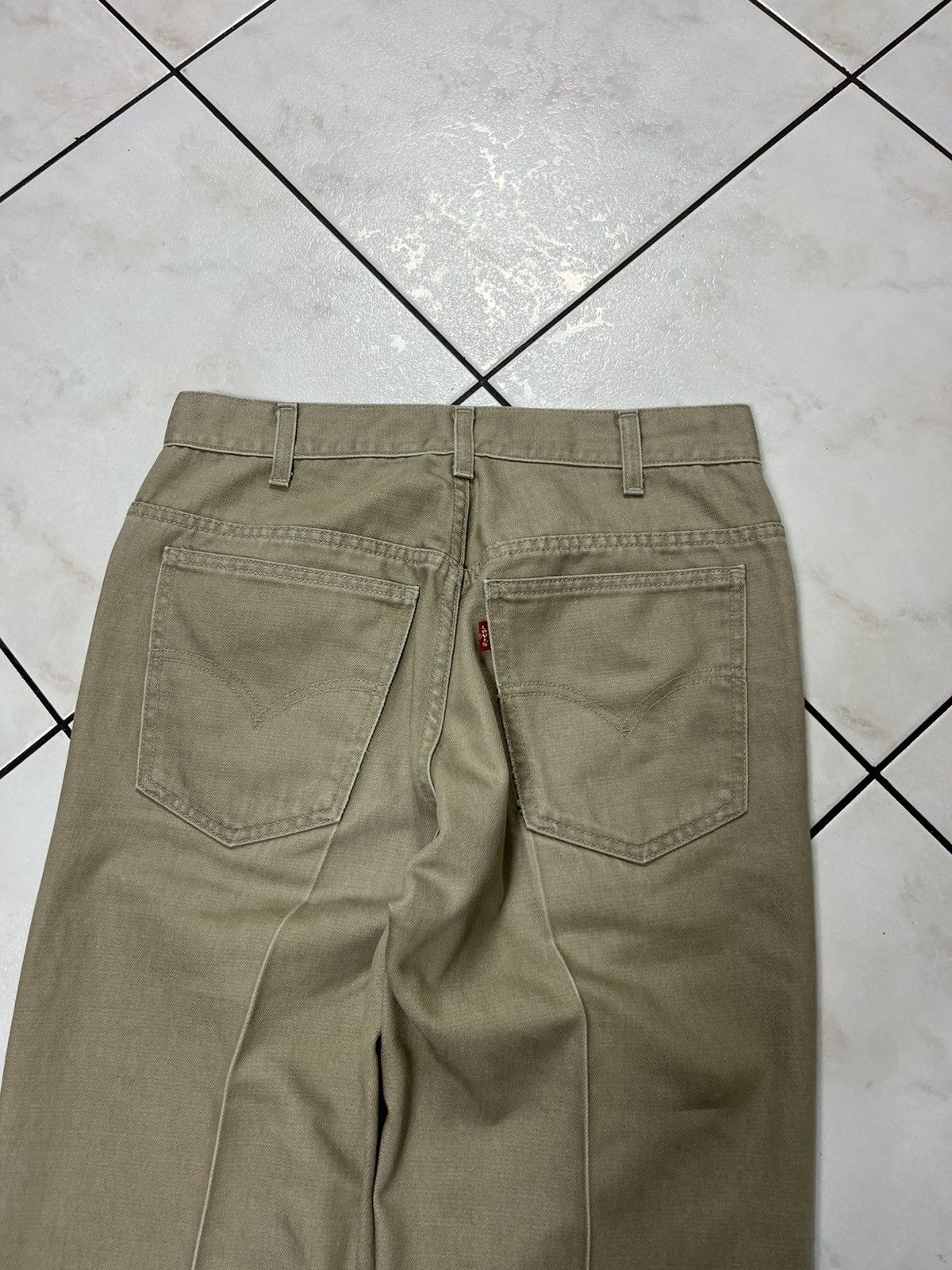 Levi's × Levi's Vintage Clothing × Vintage Vintage 90s Levi’s sta-prest center creased pants casual Size US 32 / EU 48 - 16 Thumbnail