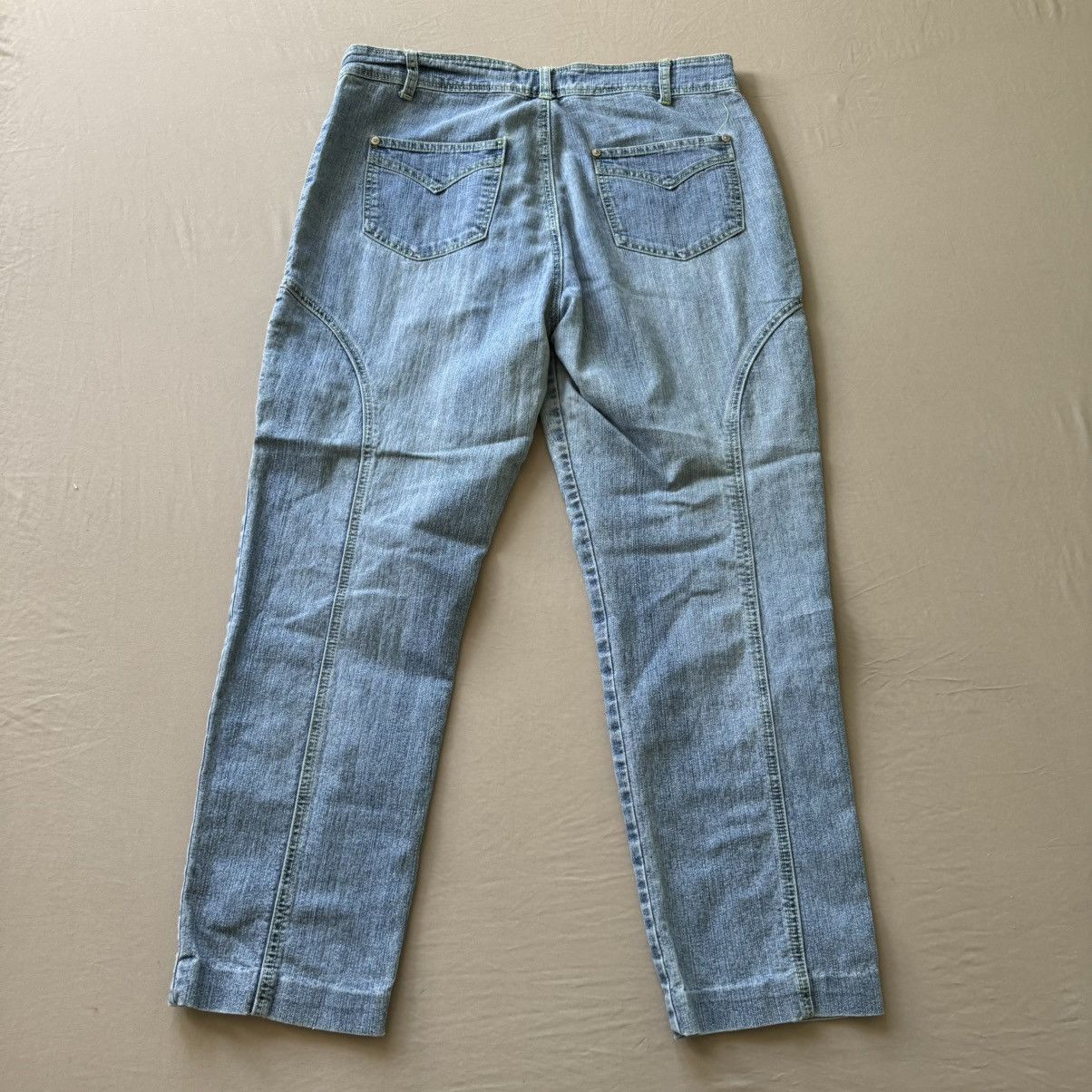 Other Retro Vintage Cosmopolitan Low Rise Straight Leg Jeans Size 36" / US 14 / IT 50 - 2 Thumbnail