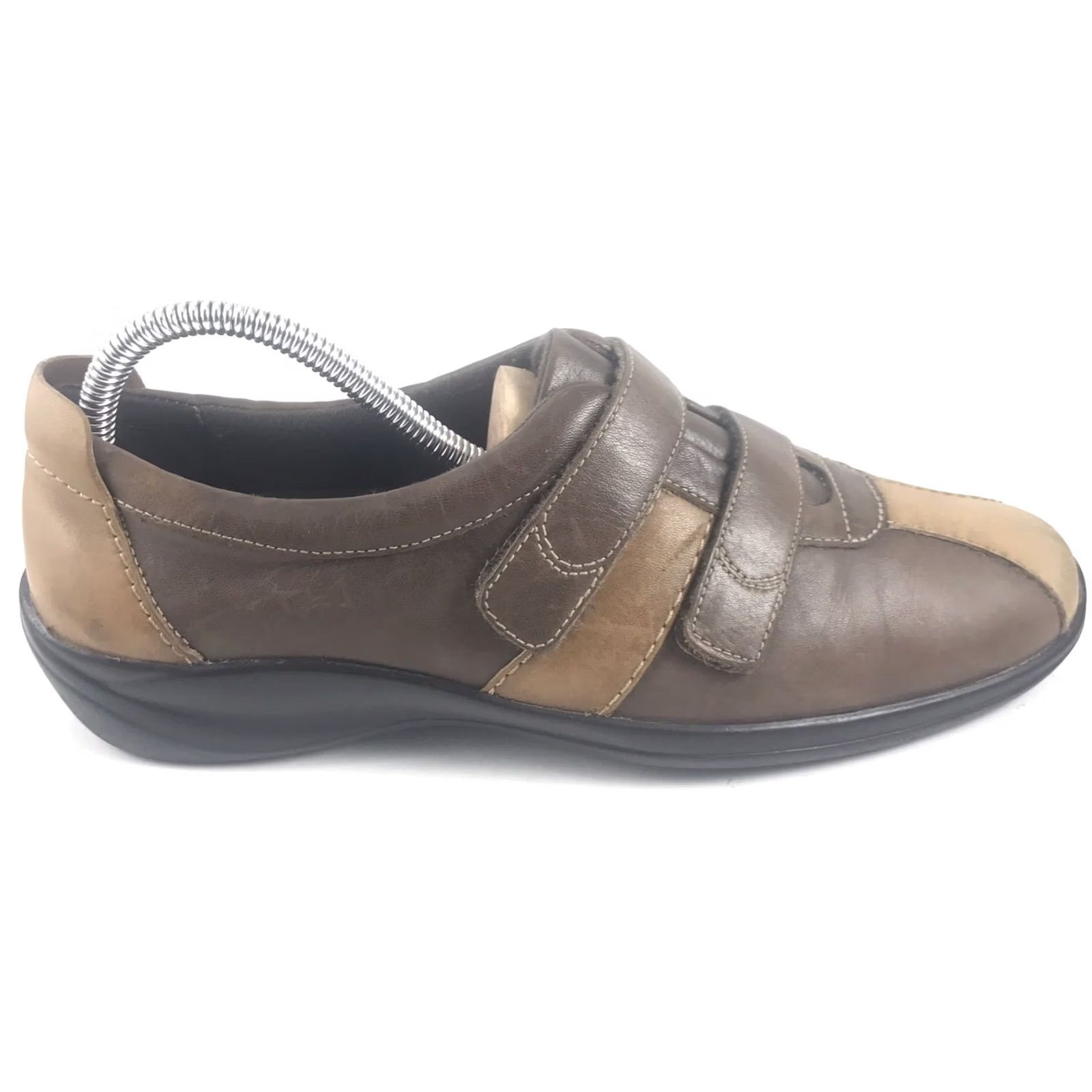 Clarks Clarks K SlipOn Loafers Women Size 6 UK/7US Brown Leather Adjustable Casual Size US 6 / IT 36 - 5 Thumbnail