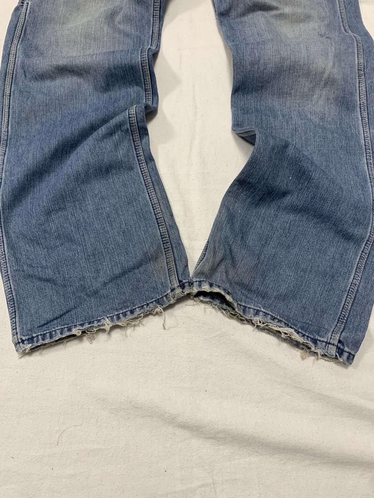 Japanese Brand × Lee BAGGY 90S DISTRESSED LEE DENIM PANTS JAPANESE CARHARTT STYLE Size US 36 / EU 52 - 4 Thumbnail