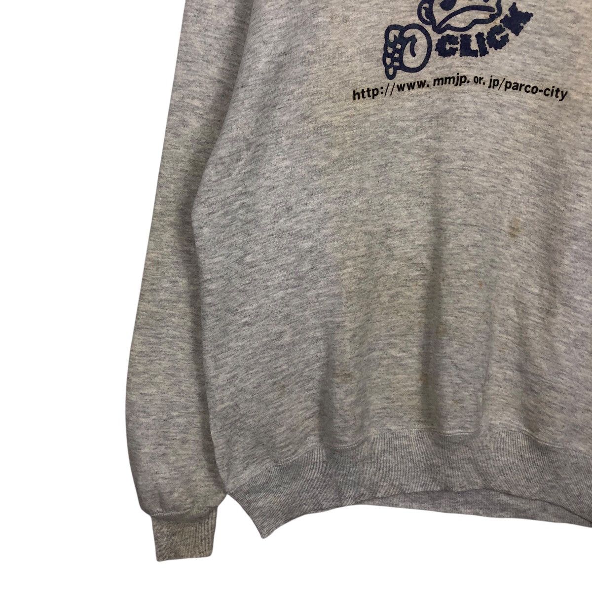 Japanese Brand × Vintage 📌Vintage Sweatshirt Parco City Made in Usa Big Logo Size US L / EU 52-54 / 3 - 5 Thumbnail