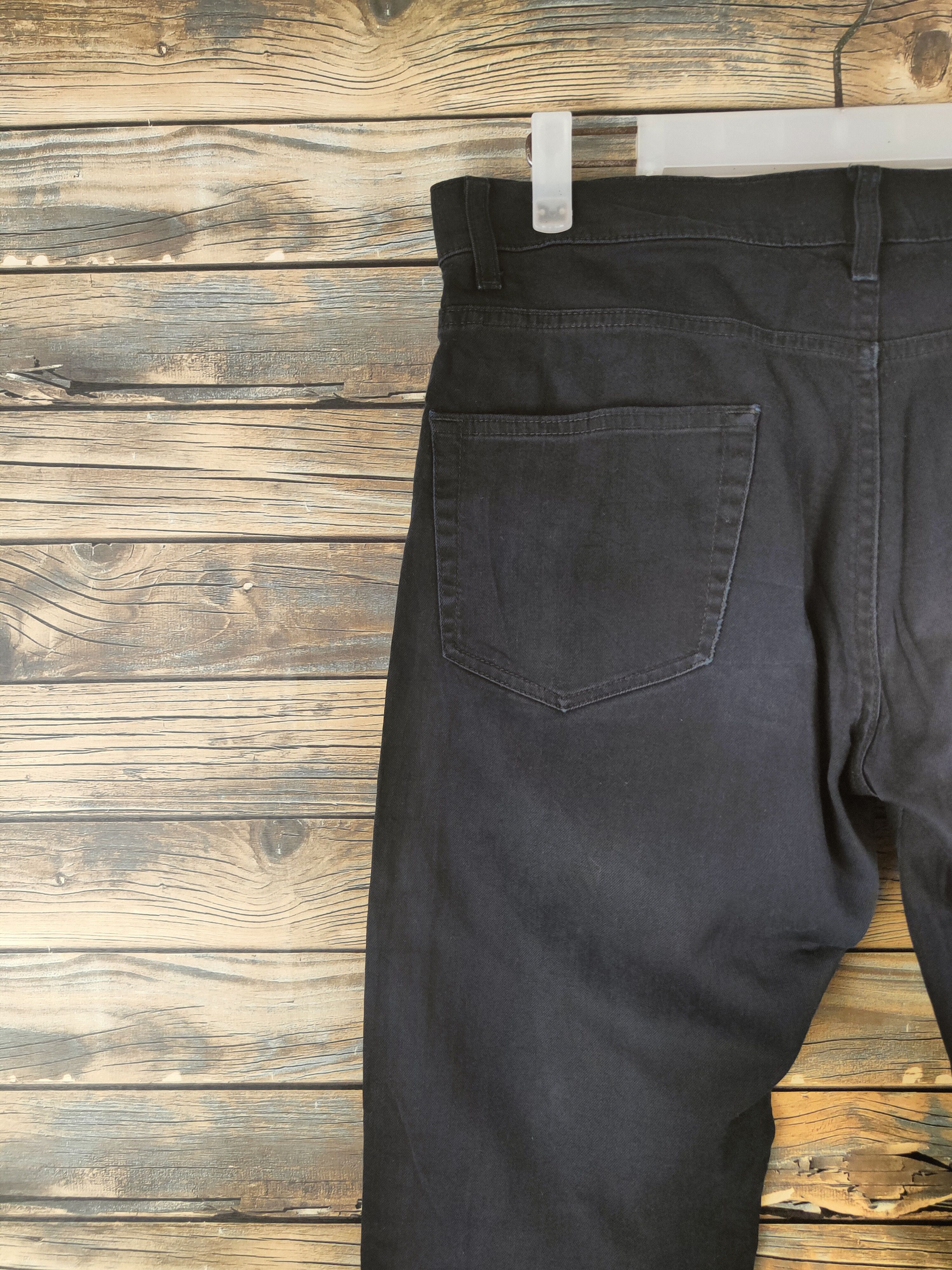Japanese Brand DL Uniqlo Black Multipocket Casual Pants #46-320 Size US 31 - 8 Thumbnail
