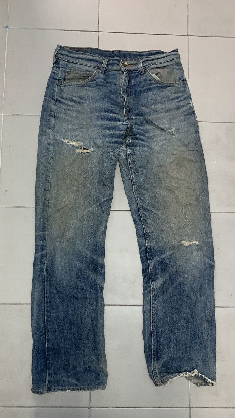 Japanese Brand × Levi's × Vintage Vintage Levis 612 Orange Tag made in Japan Size US 34 / EU 50 - 1 Thumbnail