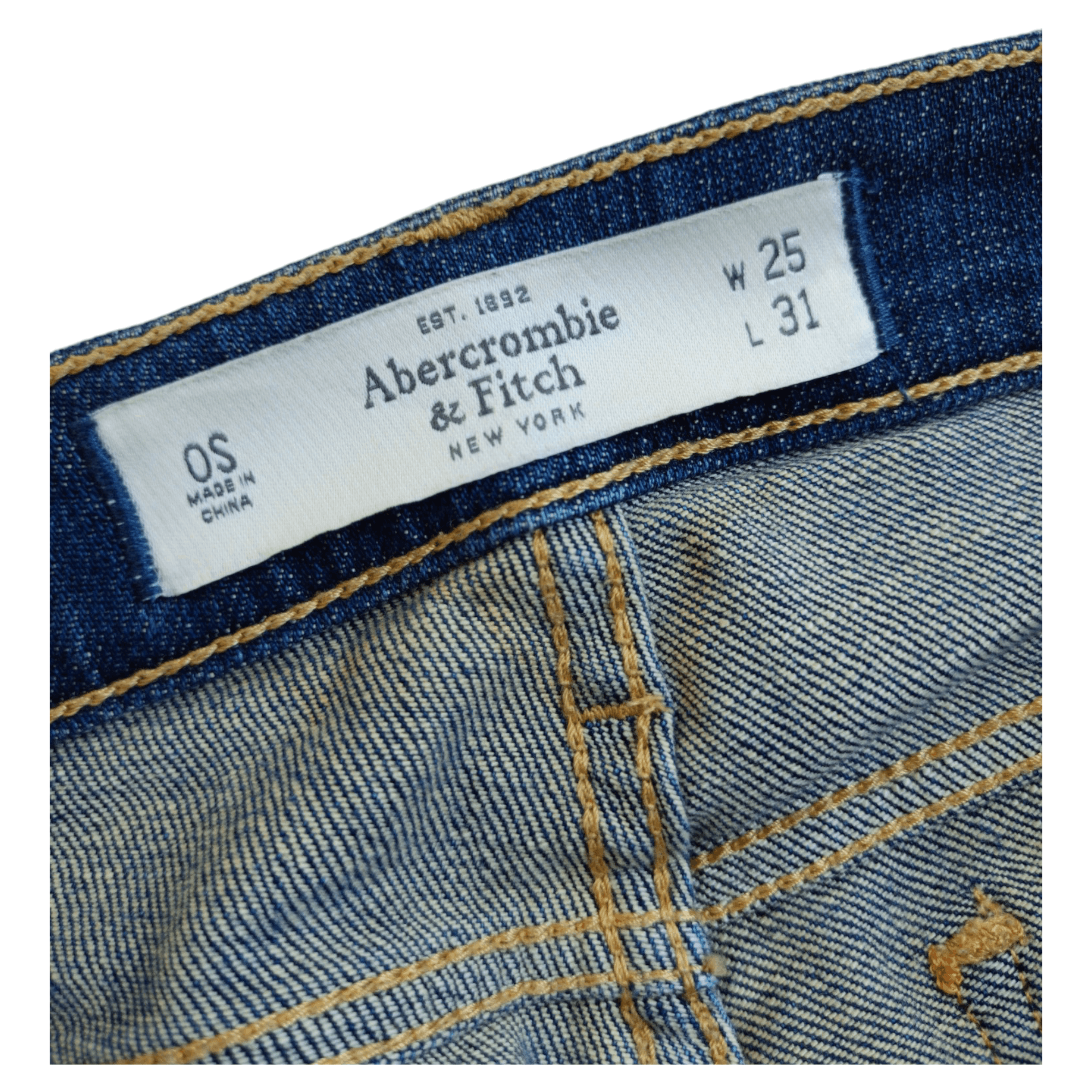 Abercrombie & Fitch × Vintage Abercrombie & Fitch Classic Boot Cut Jeans Vintage Denim Size 25" / US 0 / IT 36 - 15 Thumbnail