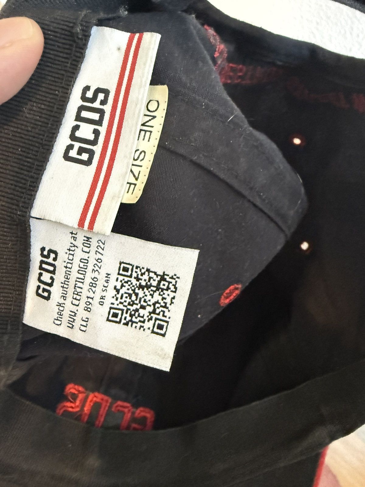 GCDS GCDS Essential Logo Hat (Discontinued) Size ONE SIZE - 3 Thumbnail