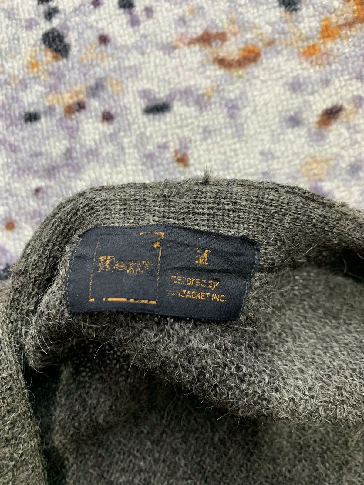 Issey Miyake Vintage Distressed Cardigan Grunge Kurt Cobain Size US M / EU 48-50 / 2 - 5 Thumbnail