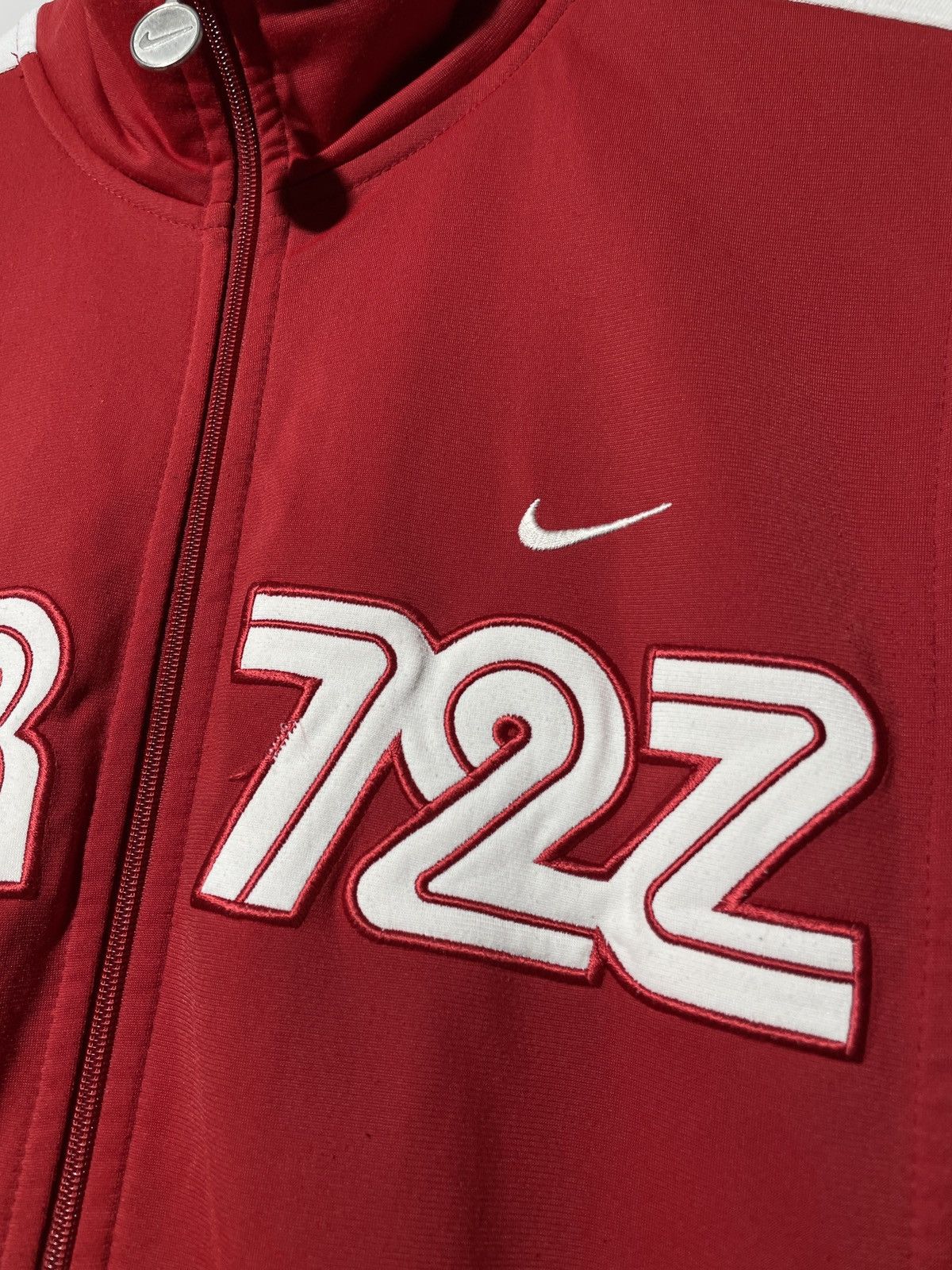 Nike × Vintage Vintage Y2K Nike Cortez 72 Big Logo Track Top Jacket Size US M / EU 48-50 / 2 - 8 Thumbnail