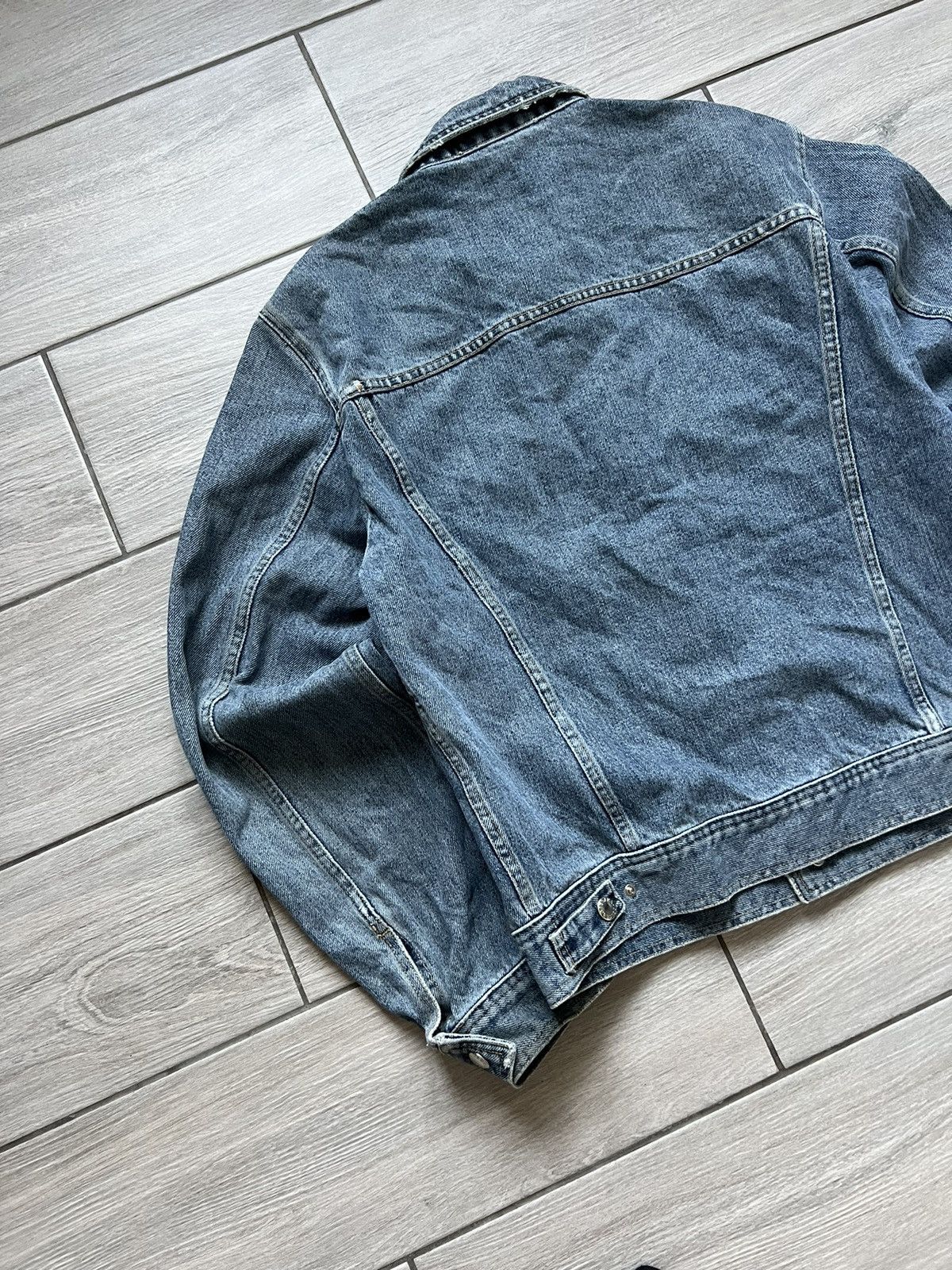 Dolce & Gabbana Vintage Dolce Gabbana Blue Denim Jeans Cargo Jacket Archive Size US L / EU 52-54 / 3 - 8 Thumbnail