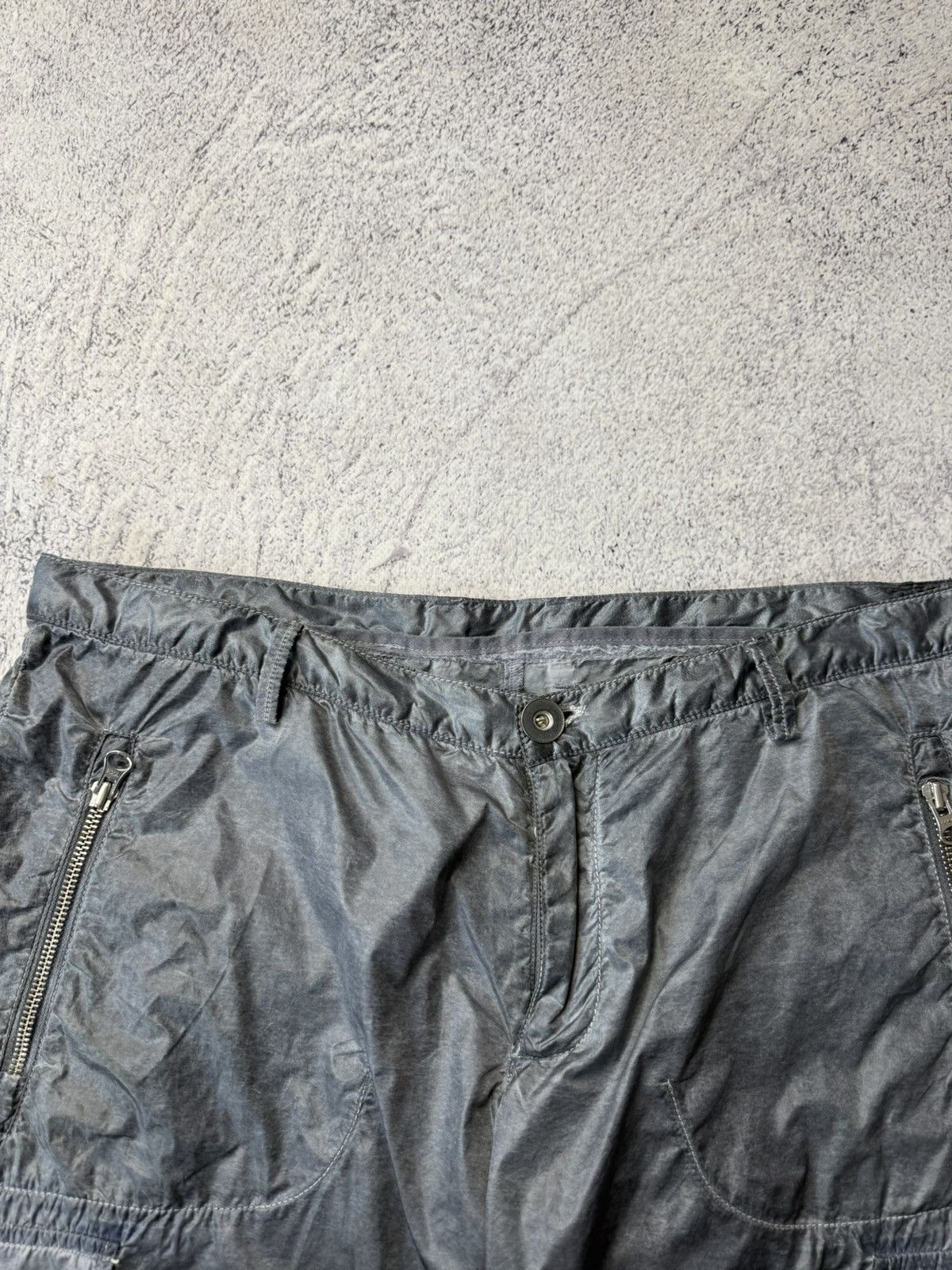 Vintage David Mayer Noman Nylon Metal cargo Shorts Stone Island Styl Size US 32 / EU 48 - 8 Thumbnail
