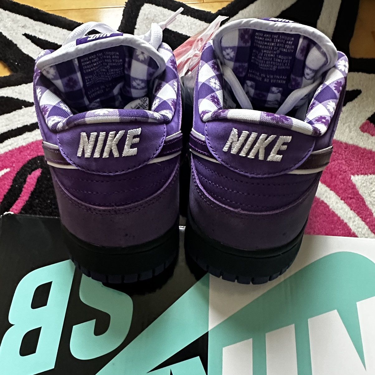 Nike Nike SB Dunk Low Concepts Purple Lobster Size US 11.5 / EU 44-45 - 10 Thumbnail