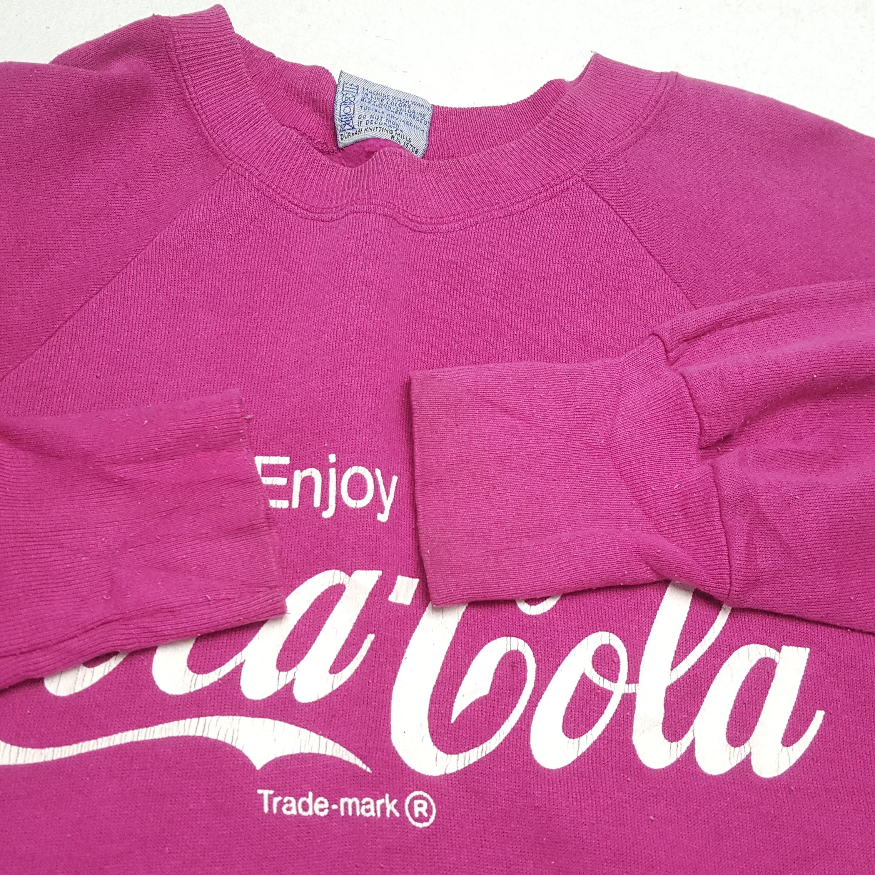 Coca Cola × Vintage COCA COLA Promo Style Vintage Sweatshirt Size US L / EU 52-54 / 3 - 7 Thumbnail