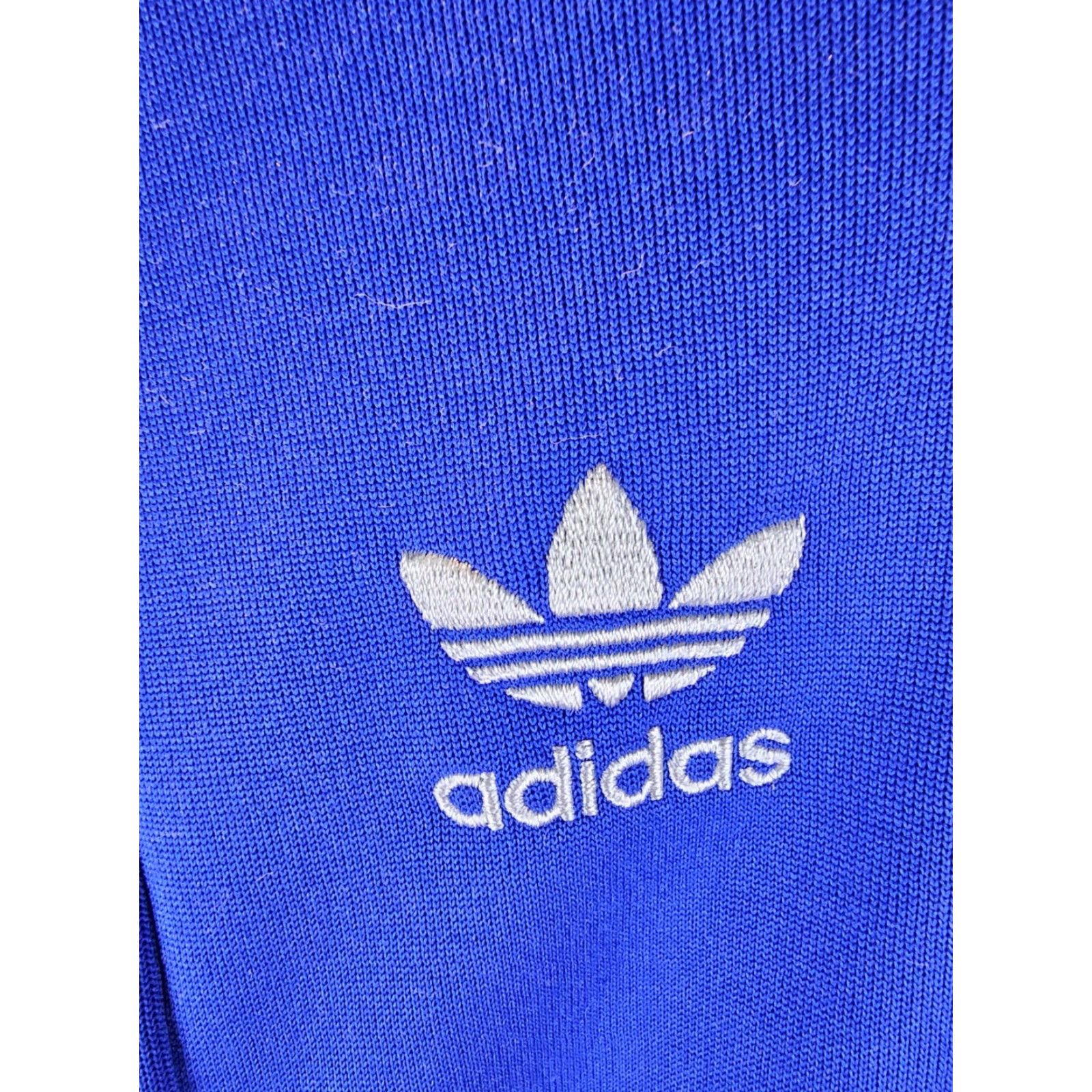 Adidas VINTAGE adidas TREFOIL FIFA FRANCE TRACK TOP JACKET WOMEN'S XS BLUE Size XS / US 0-2 / IT 36-38 - 3 Thumbnail